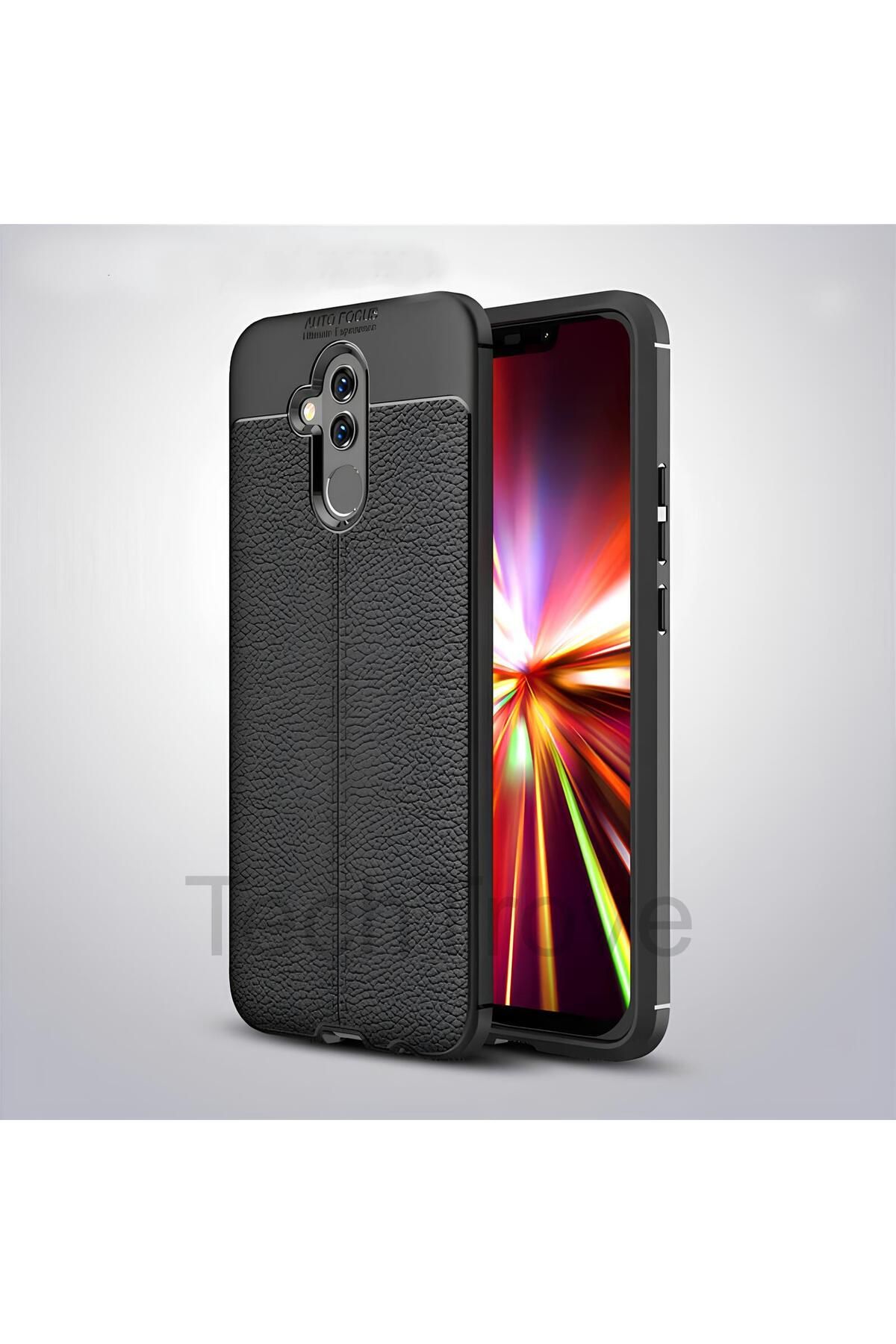 TechTrove Huawei Mate 20 Lite Kılıf Deri Extra Korumalı Slikon Kapak