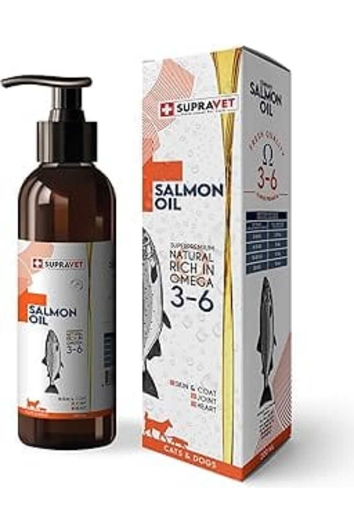 Mu Art Supravet Salmon Oil Cats And Dogs 200 Ml Doğal Kedi Köpek Norveç Somon Yağı