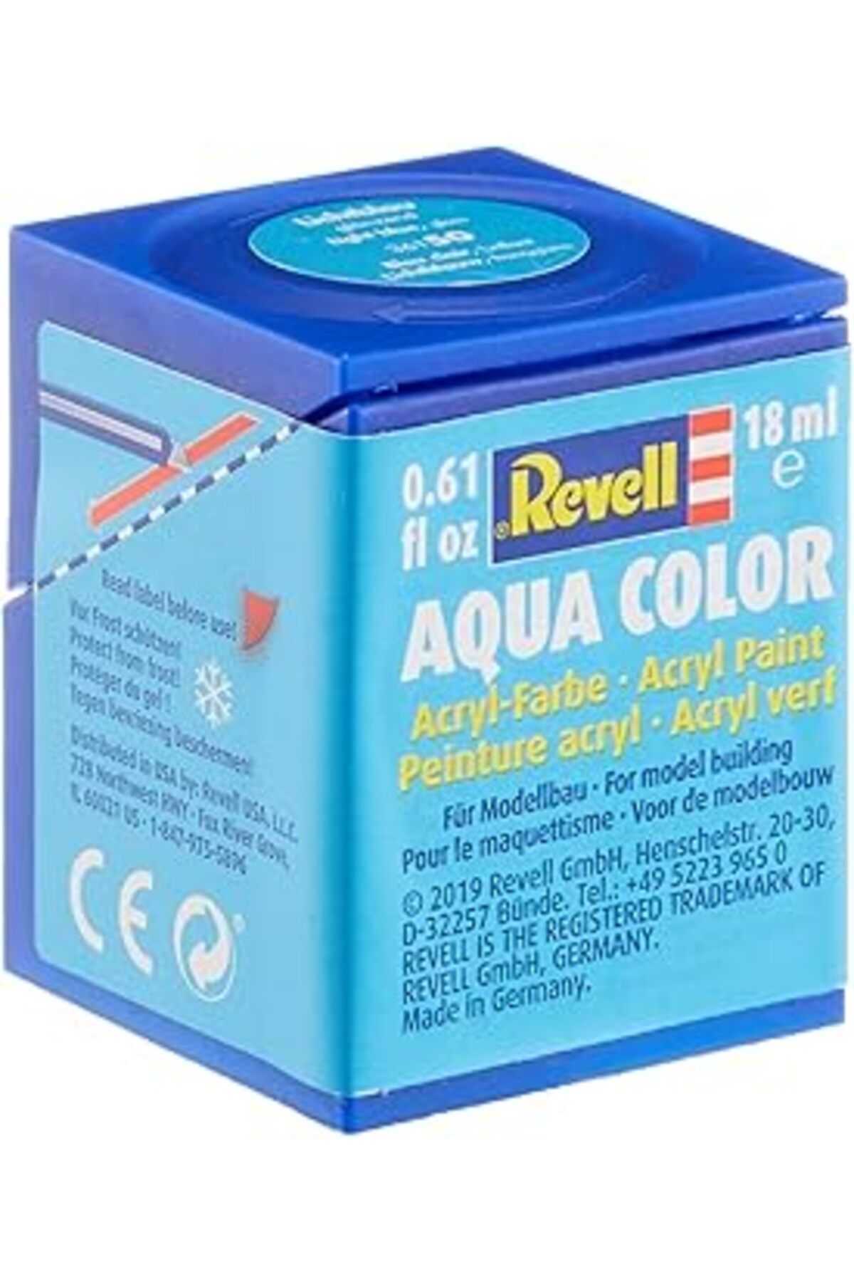 Roses Store Revell - Su Bazlı Maket Boyası Açık Mavi Parlak 18 Ml (36150)