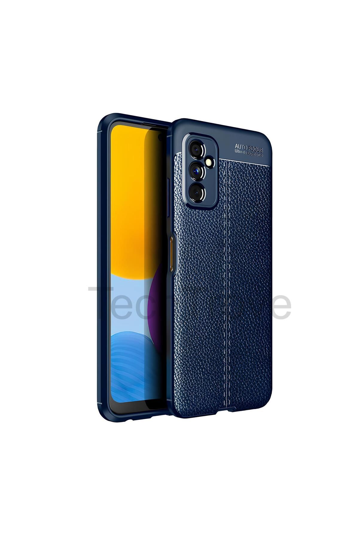 TechTrove Samsung Galaxy M52 Kılıf Deri Extra Korumalı Slikon Kapak