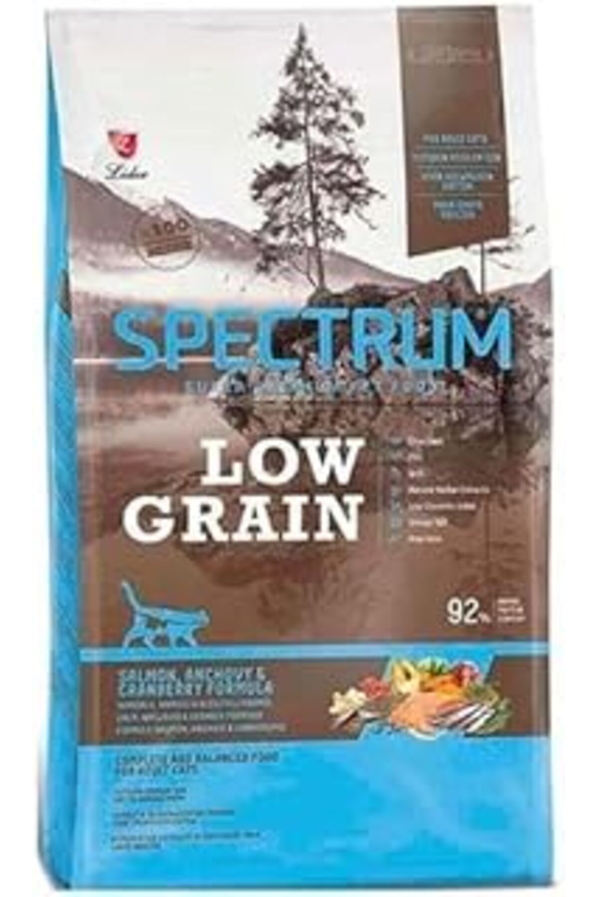 karadağsb Spectrum Lg Somonlu Hamsili Kızılcıklı Yetişkin Kedi Maması 12 Kilogram
