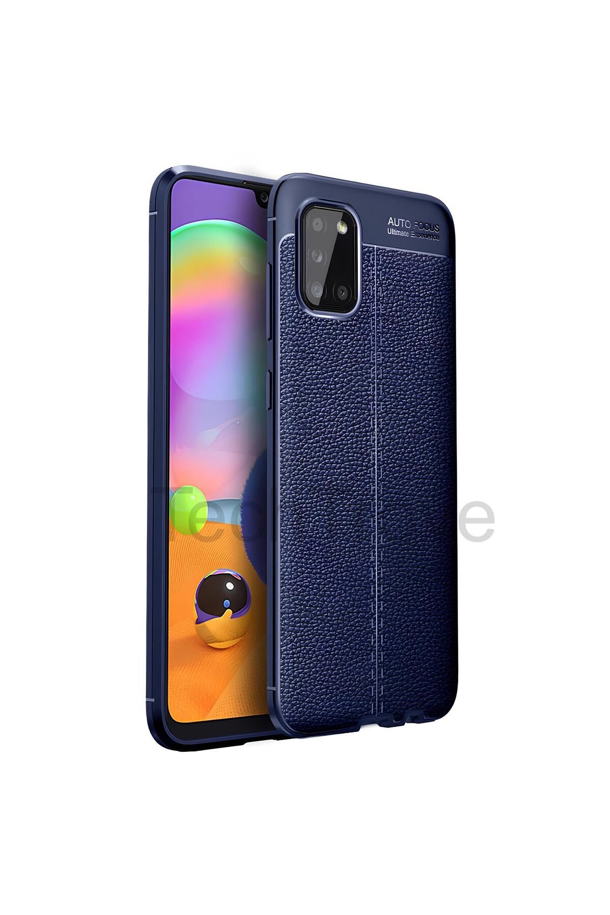 TechTrove Samsung Galaxy A02S Kılıf Deri Extra Korumalı Slikon Kapak