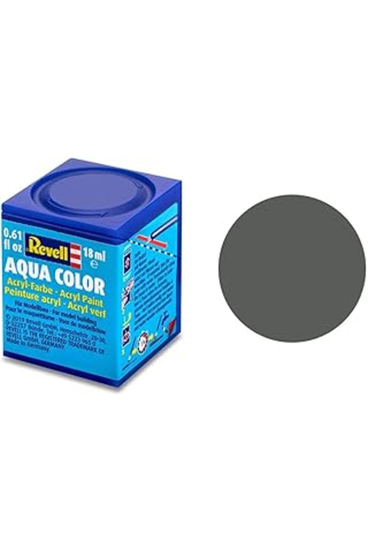 Roses Store Revell - Su Bazlı Maket Boyası Yeşilimsi Gri Mat 18 Ml (36167)