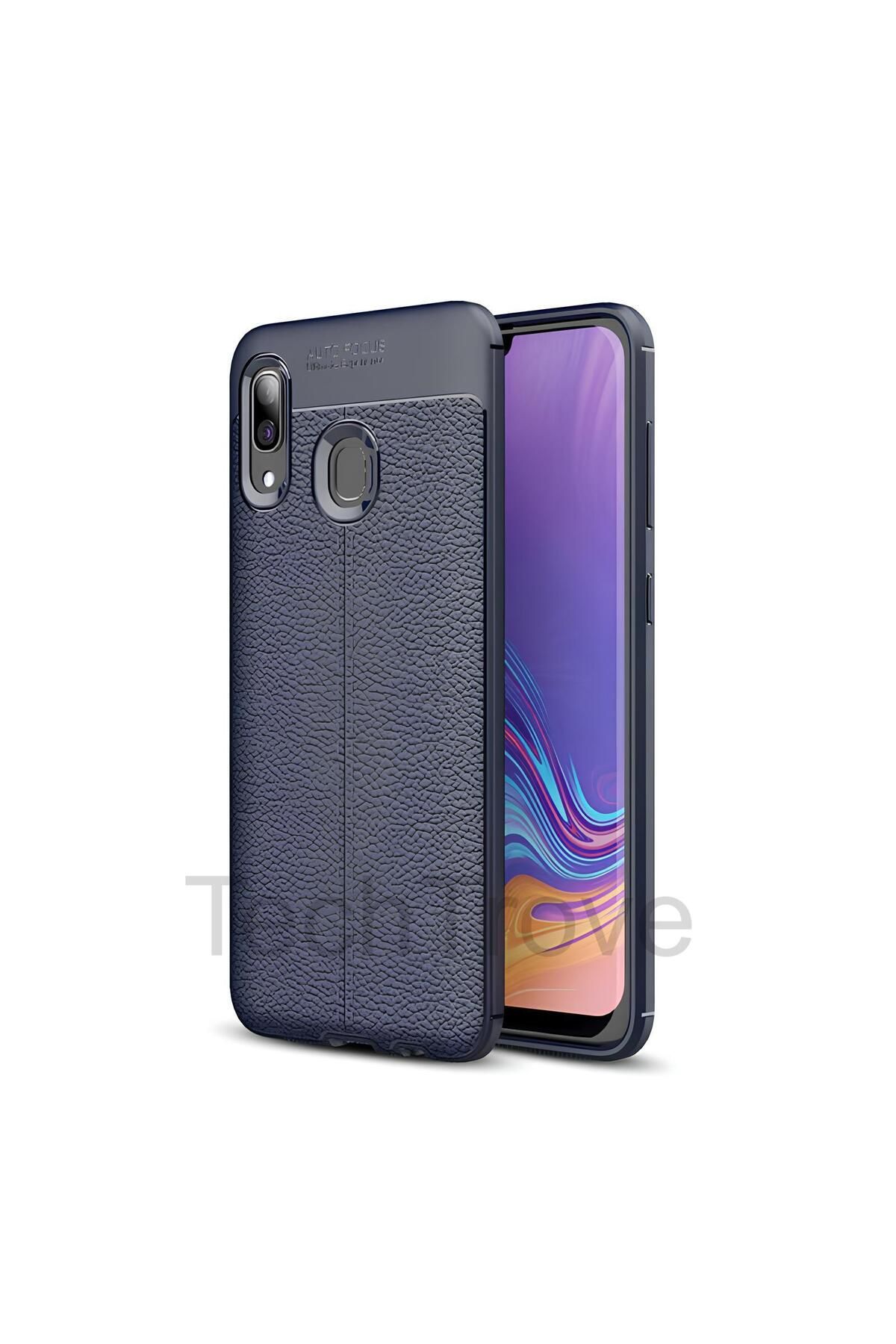 TechTrove Huawei Honor 8C Kılıf Deri Extra Korumalı Slikon Kapak
