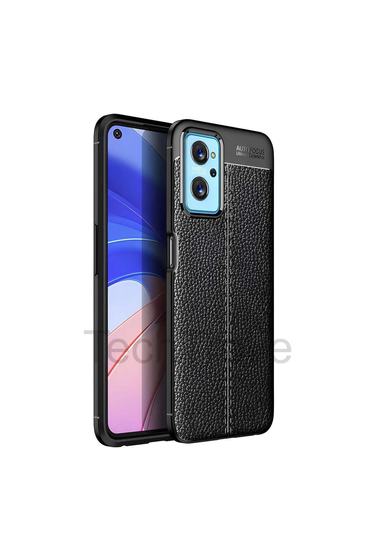 TechTrove Oppo A36 Kılıf Deri Extra Korumalı Slikon Kapak