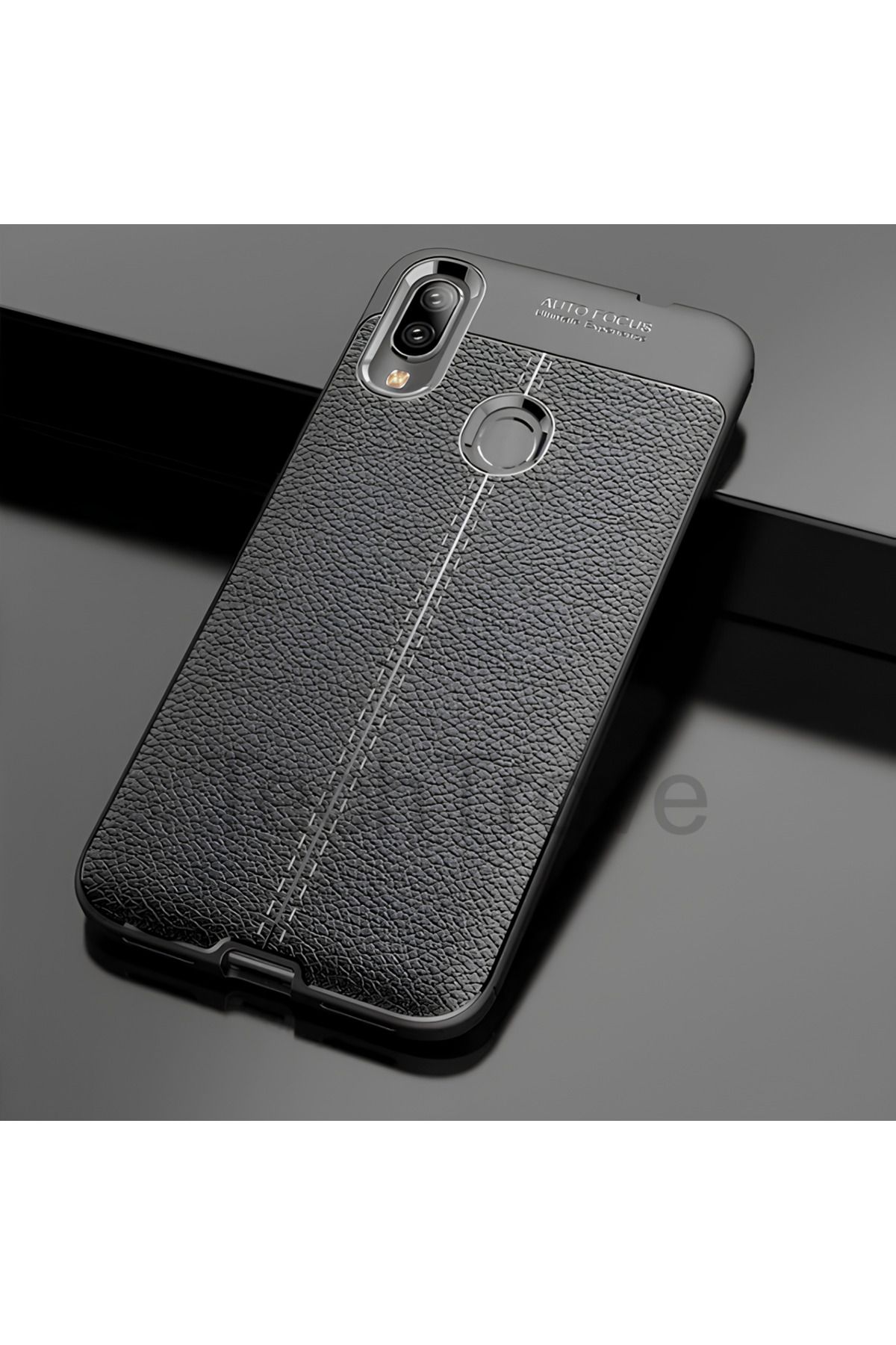 TechTrove Samsung Galaxy A10S Kılıf Deri Extra Korumalı Slikon Kapak