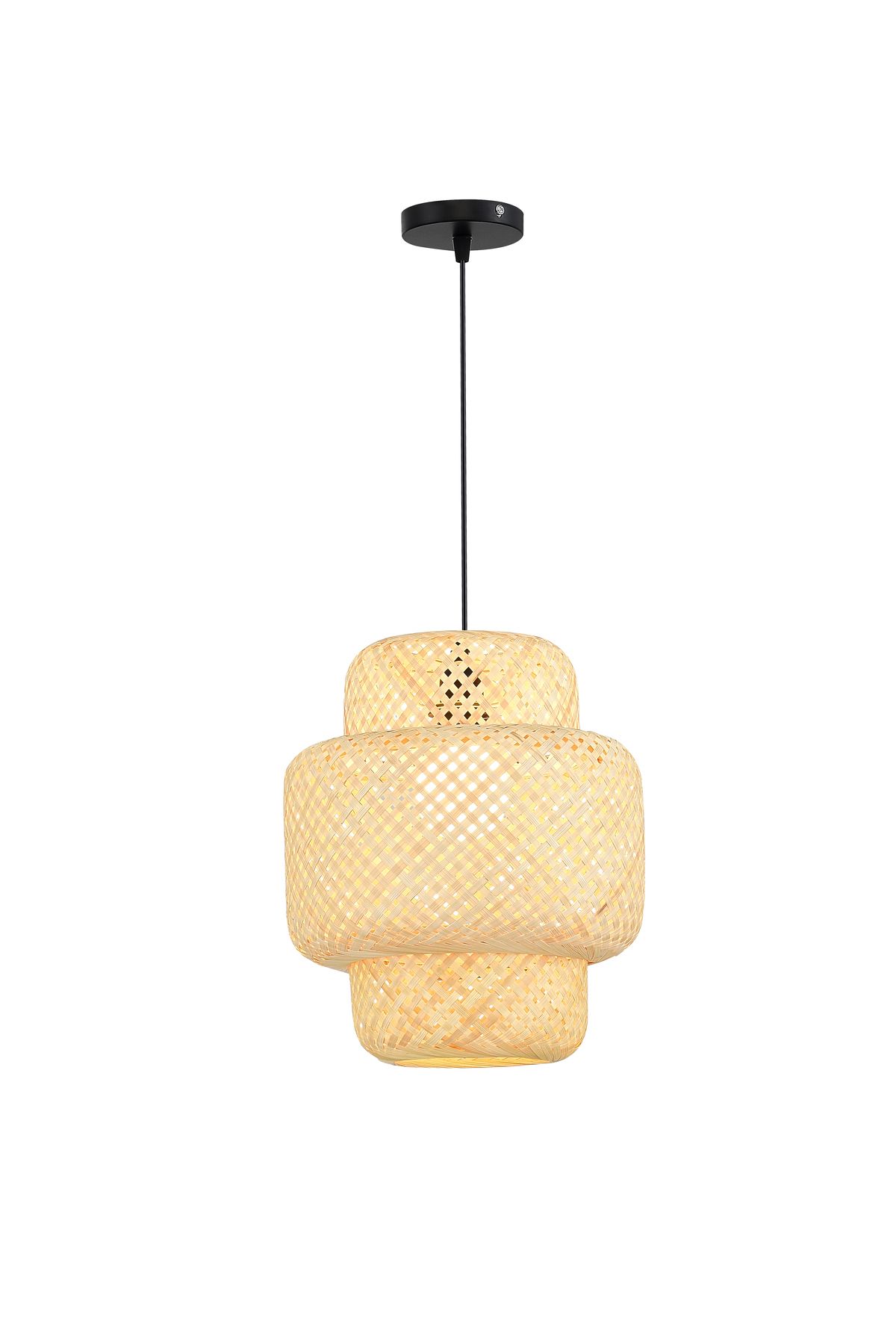 Lambadar-Scorpion Model Single Rattan Bamboo Modern Design Scandinavian Bohemian Pendant Lamp Chandelier 7