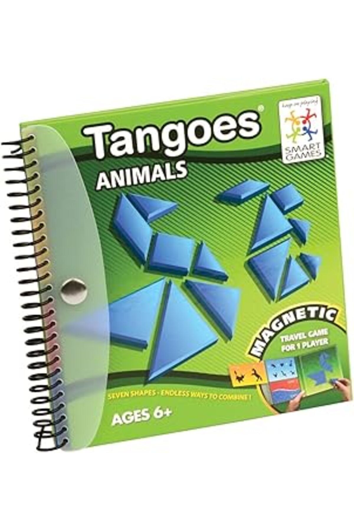 NETWORK ART Tangoes Animals: Manyetik Travel Game for 1 Player