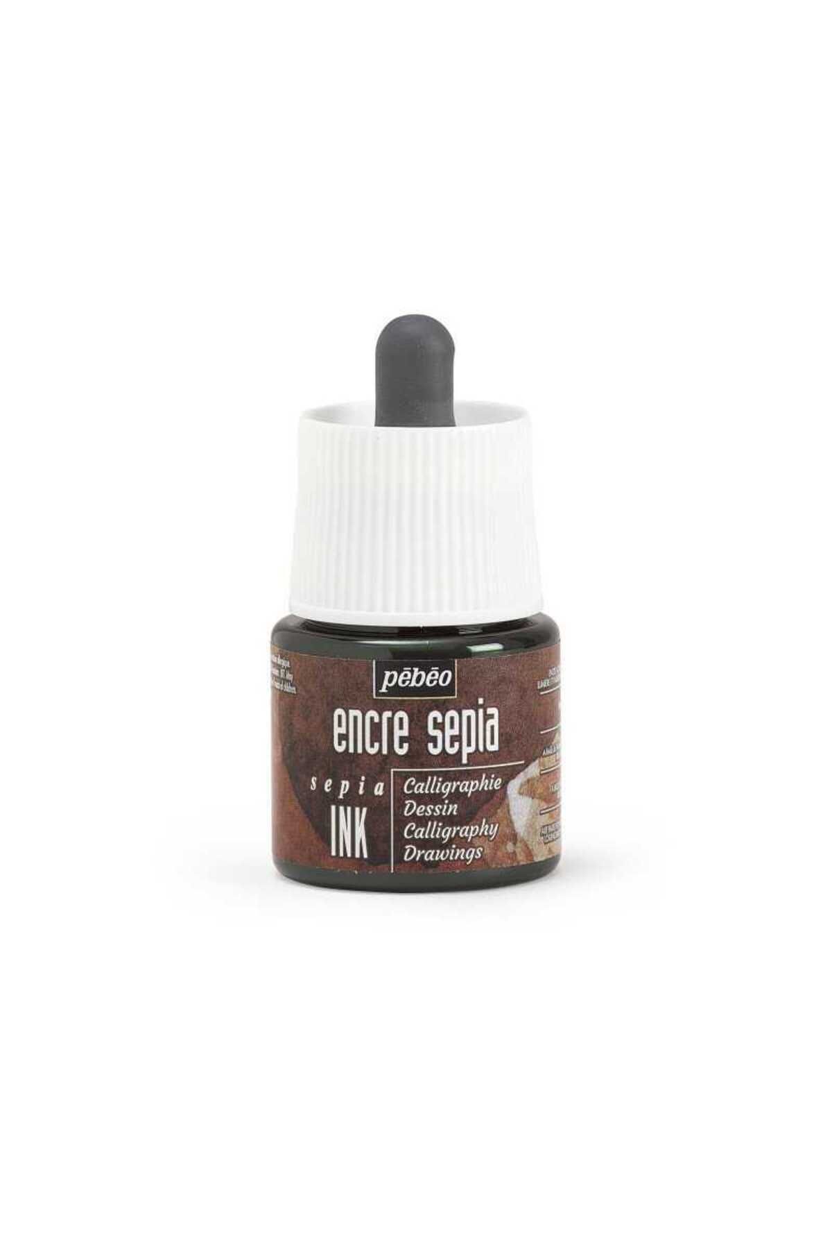 Pebeo Akrilik Çini Mürekkebi Sepia 45ml
