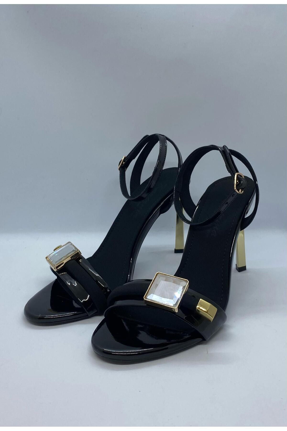 PABUCH Rugan Kadın Stiletto İnce Topuklu Ayakkabı