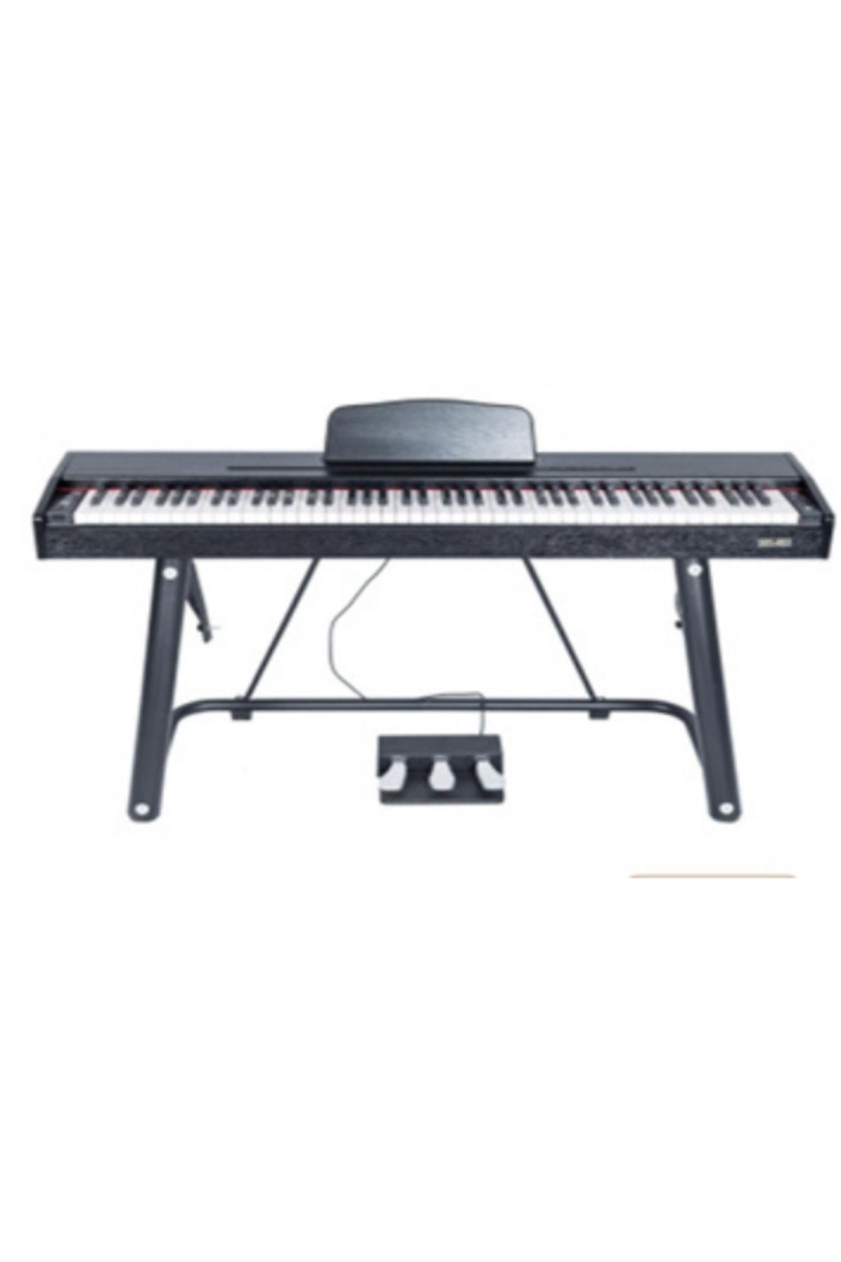 Bor HME BX-100 BK Hammer Action Tuş Org | Super Reverb | 800 Ritim |1000 Adet Ses | Kayıt (Siyah)