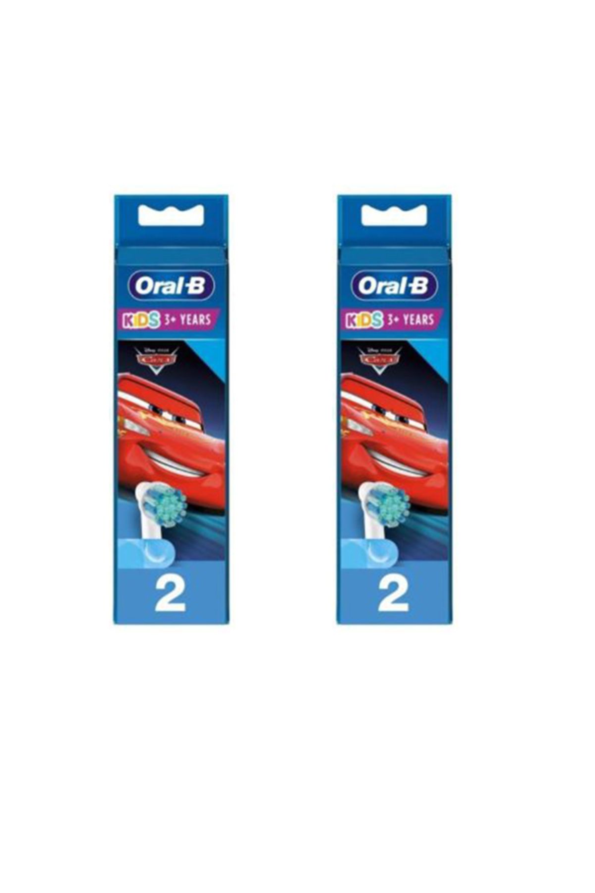 Oral-B Çocuklar Için Yedek Başlık Extra Yumuşak 2'li Cars * 2 paket