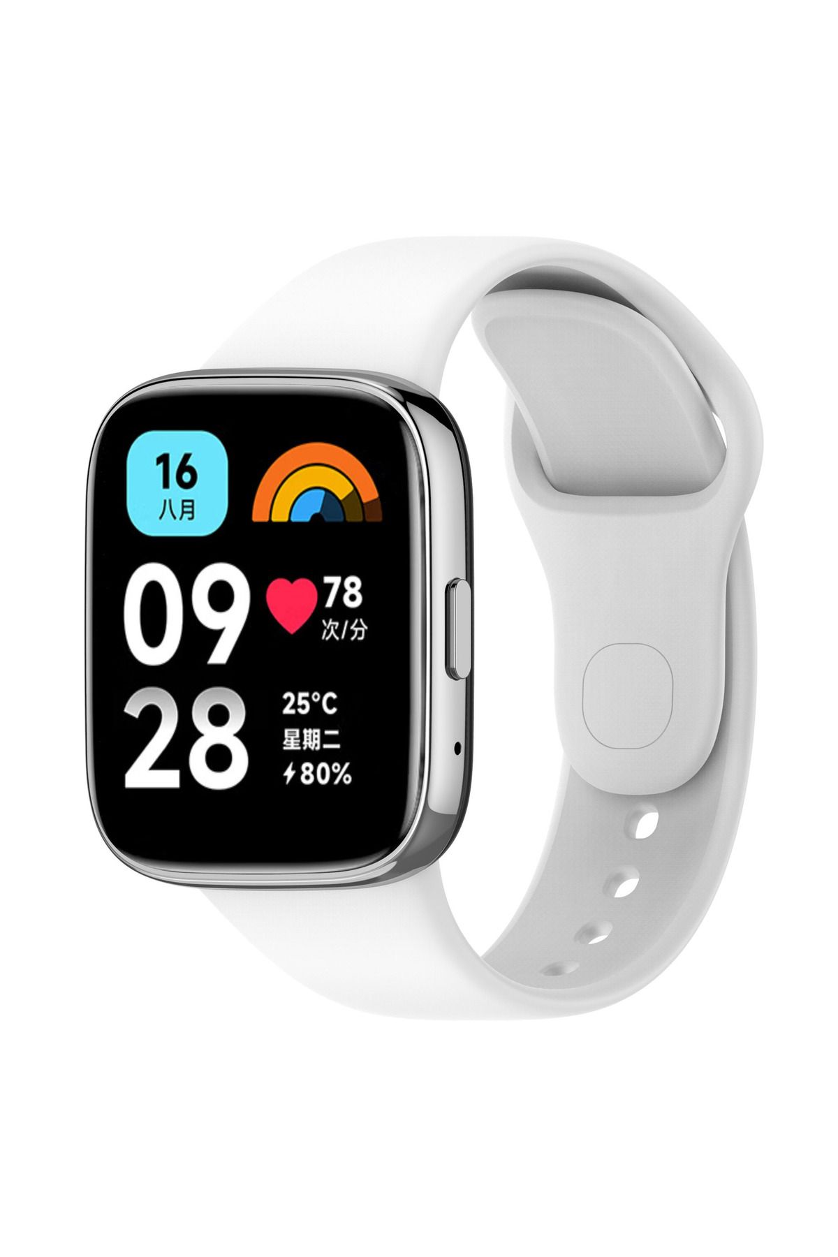 Novatis Redmi Watch 3 Active Uyumlu Kordon Yumuşak Silikon Soft Akıllı Saat Bileklik Kordonu