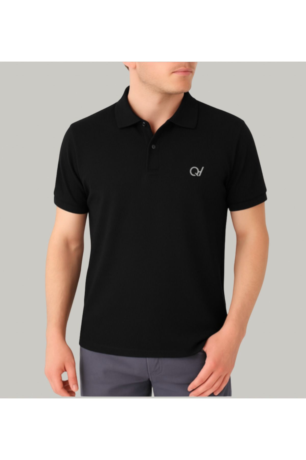 QEAS Siyah Polo