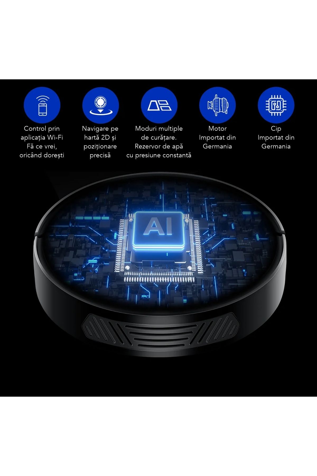 Liectroux-Robot Vacuum Cleaner With Washing, V3s Pro(D6814), 4000pa Suction, 120 Minutes Autonomy 8