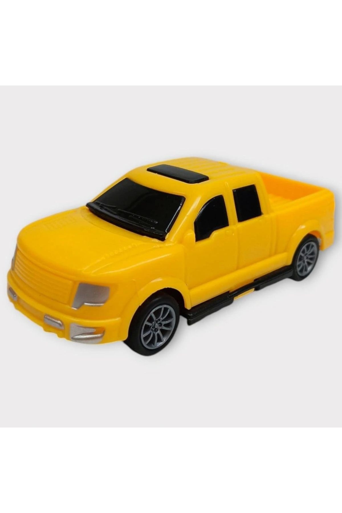 Tolzan Çek Bırak Arabalar 10 Cm - Sarı Pick-Up