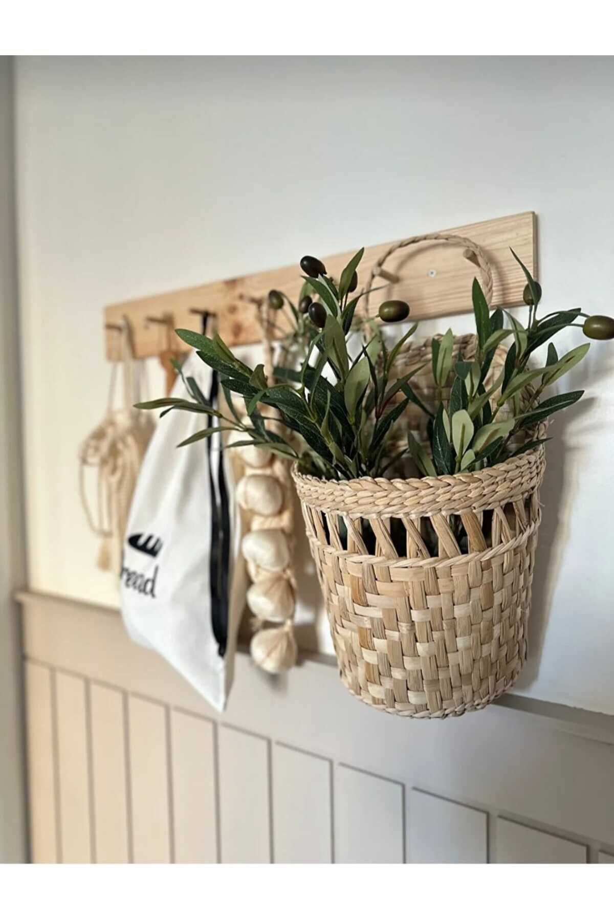 EM&MA DESİNG Hasir Çok Amaçli Duvar Süsü Büyük Boy 20x33 Mutfak Banyo Salon Home Dekor