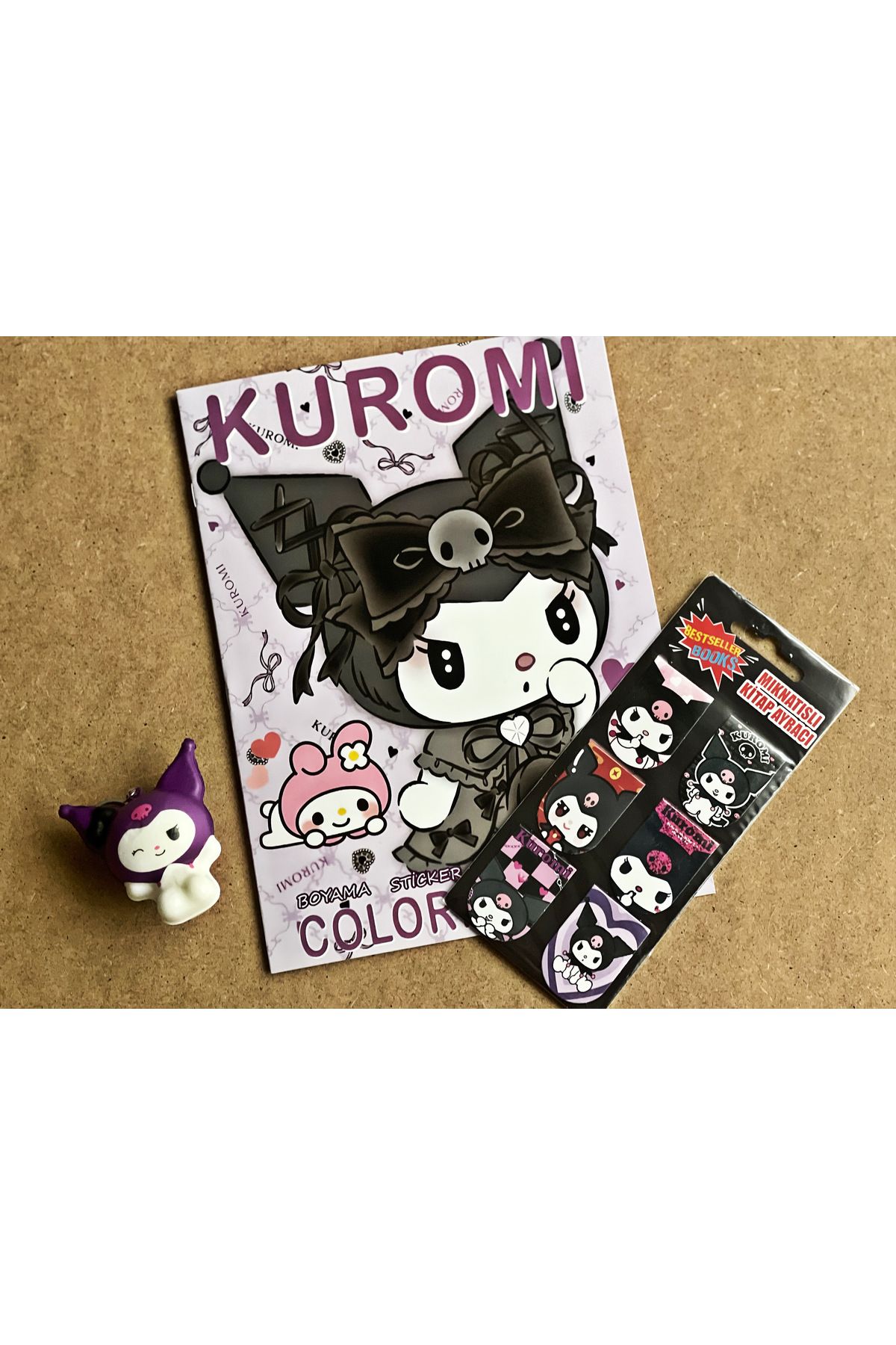 Buki Sanrio Kuromi HelloKitty Cinnamoroll Hediye Seti