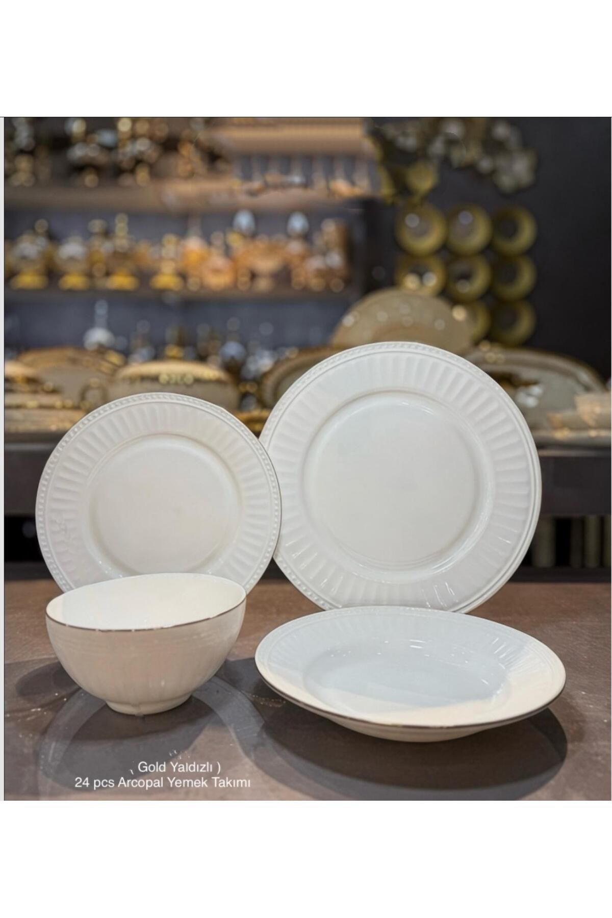 decovien 6 KİŞİİK 24 PARÇA ARCOPAL YEMEK TAKIMI
