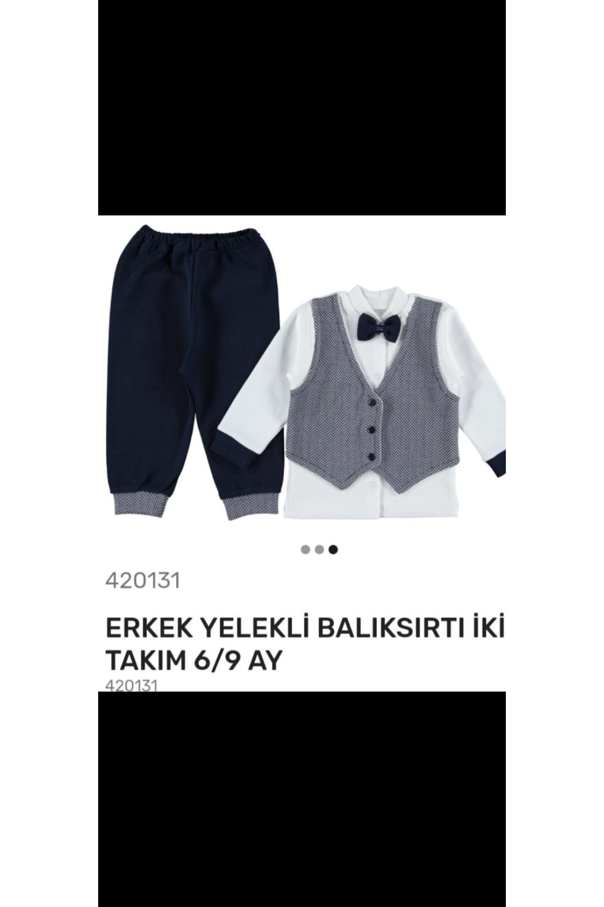 Durumini Erkek Yelekli Takım