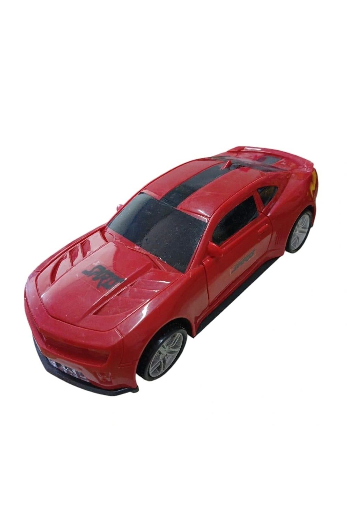 Tolzan Çarp Dön Işıklı Sesli Camaro KIRMIZI - CMR-063