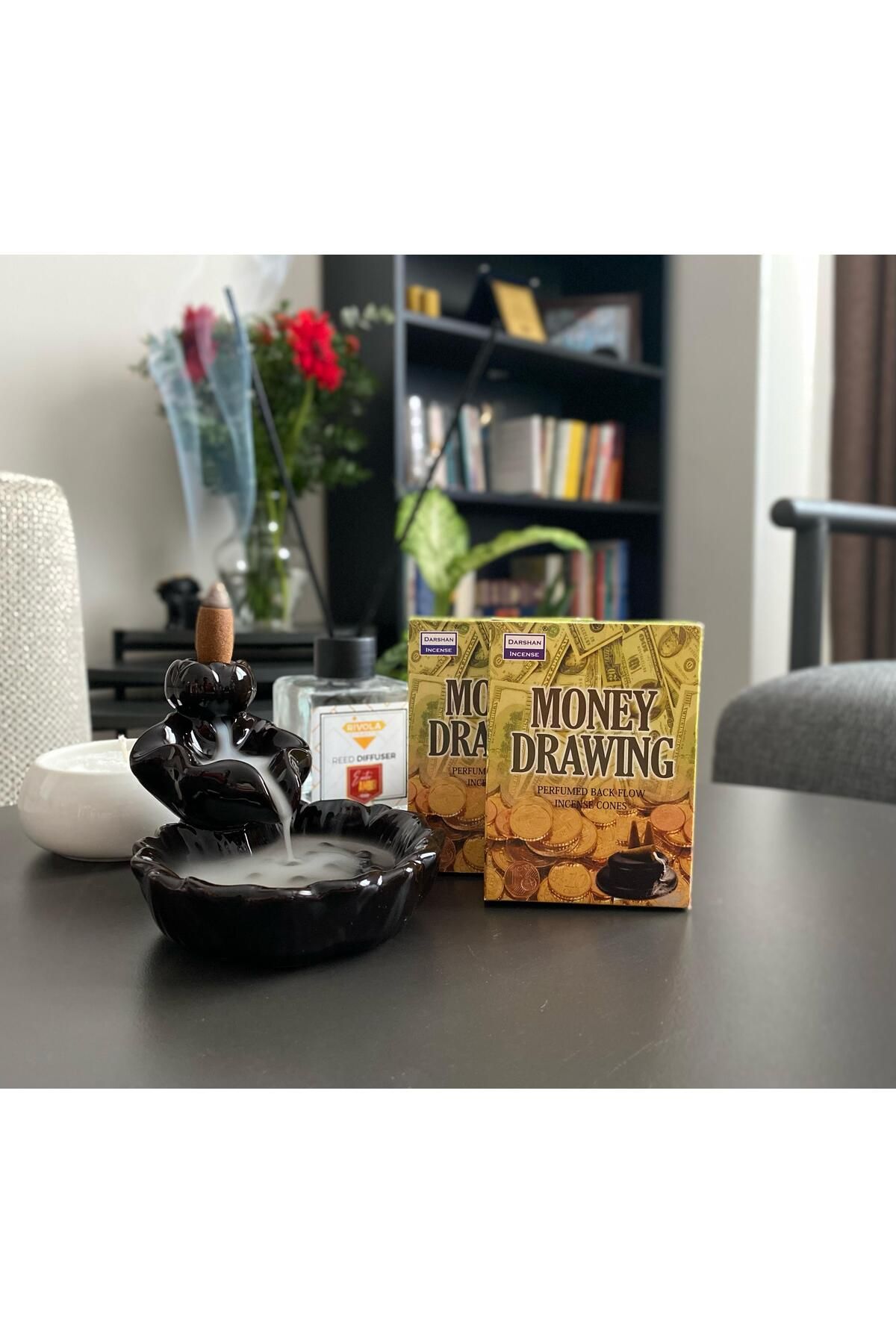 HEDİYESELİ Money Drawing Geri Akış Tütsü 10 Adet
