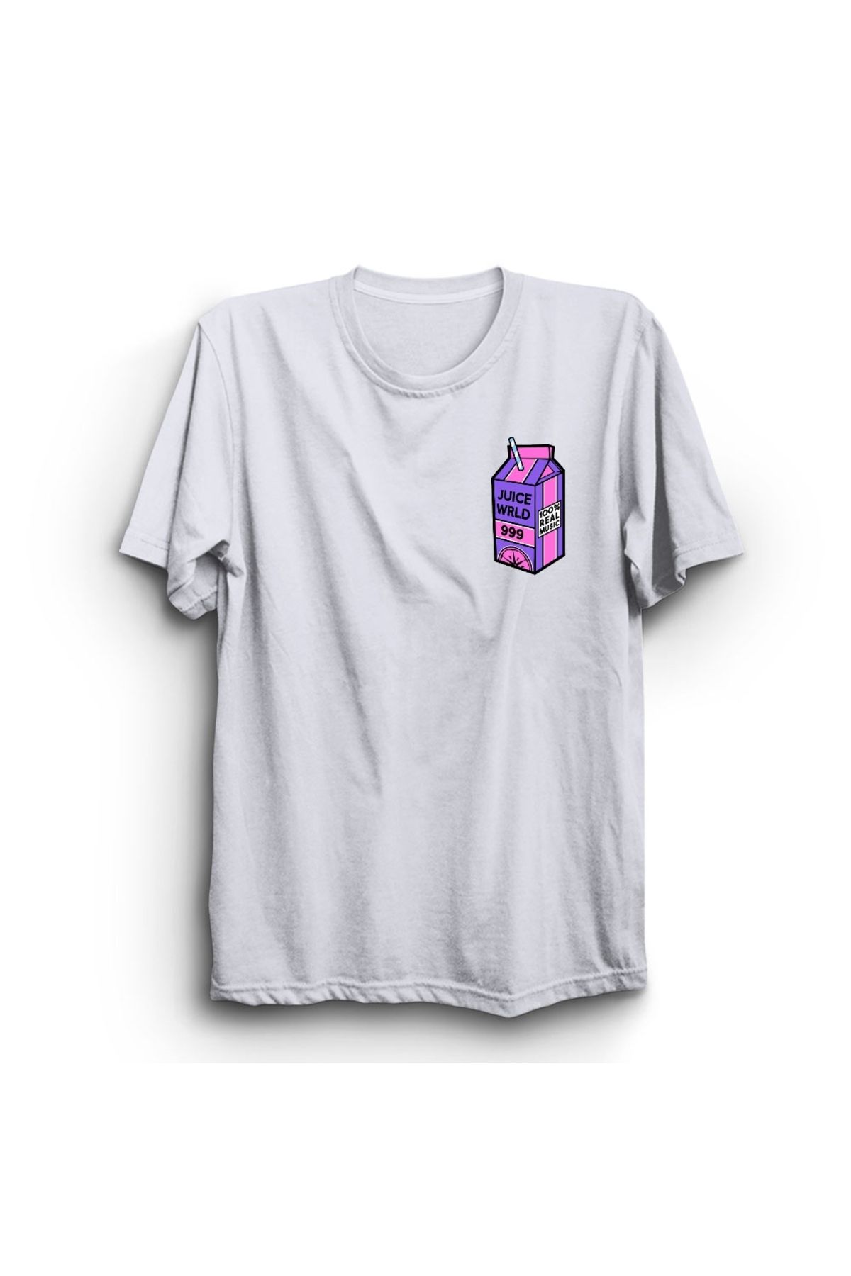 The Fame Juice Wrld, Juice Box Logo, 999, Rap Hiphop Baskılı %100 Pamuk Tişört
