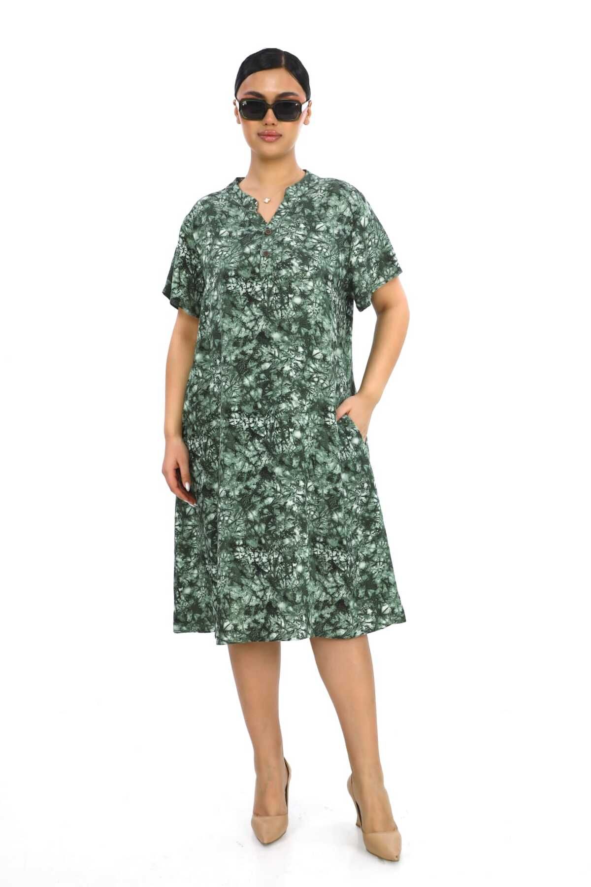 Sevimli Butik KISA KOLLU RAHAT ELBİSE