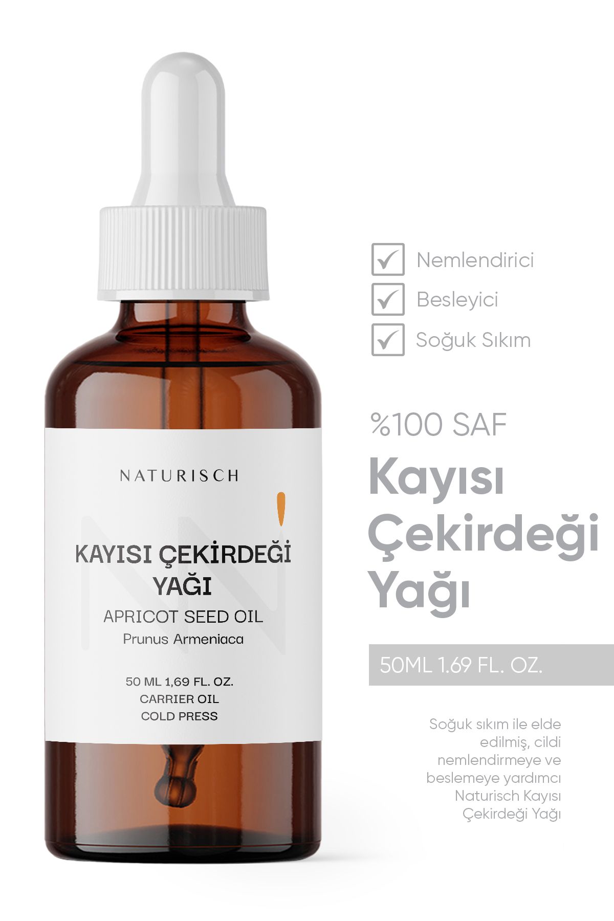Naturisch Kayısı Çekirdeği Yağı 50 ml