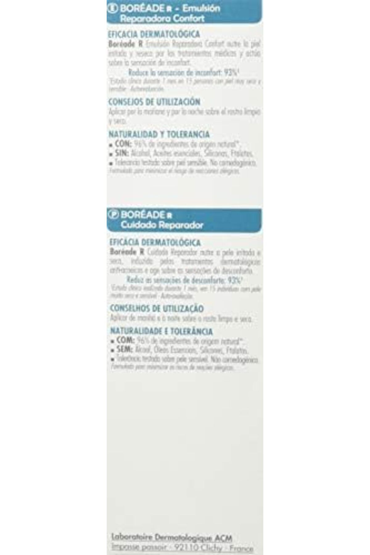 ACM-Noviderm Boreade Emul Reparador 40 ml 9