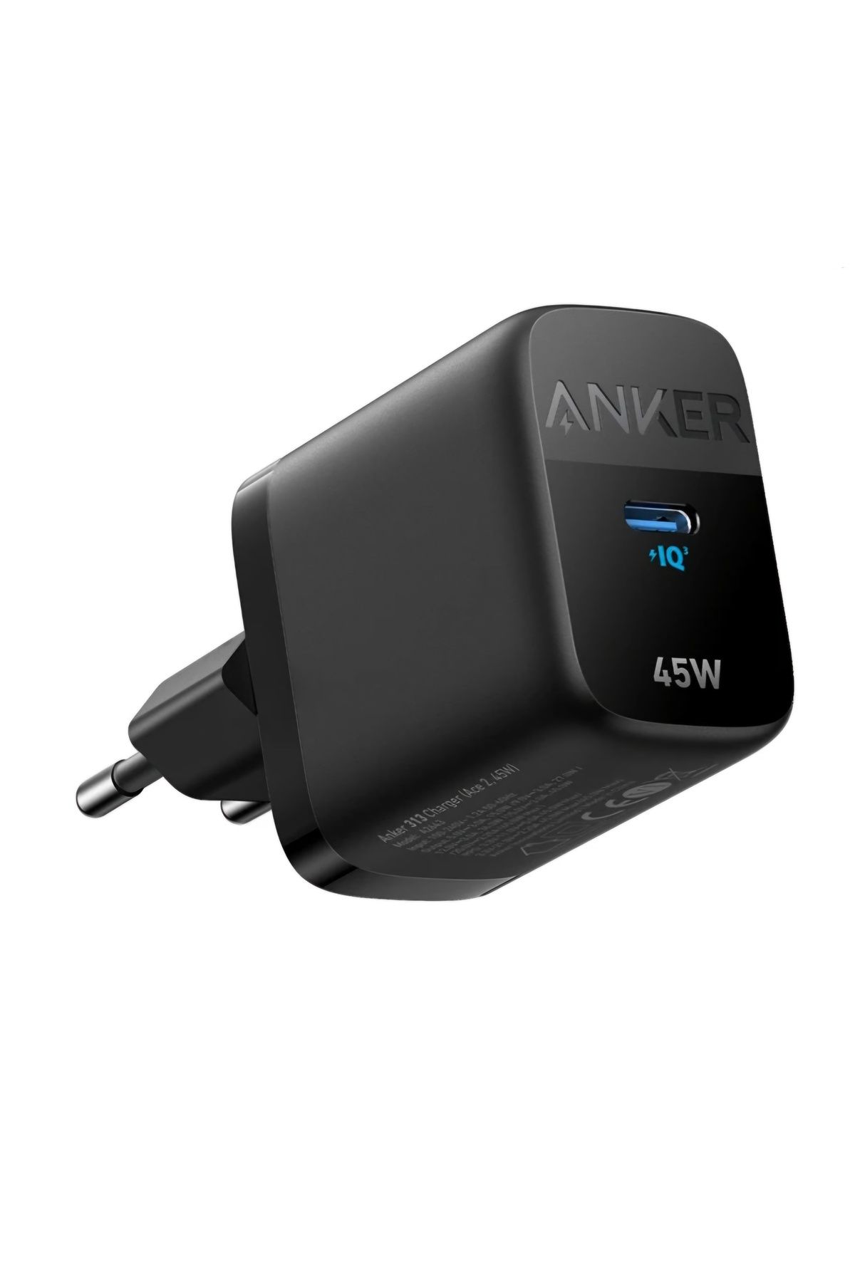 Anker - iPhone/Android Hızlı Şarj Adaptörü Siyah