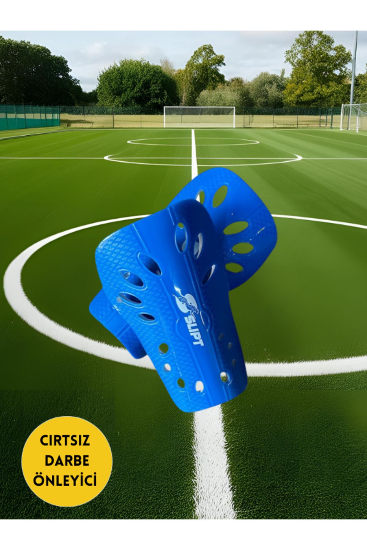 CKSpor Futbol Tekmeliği Futbolcu Kaval Koruyucu Cırtsız Tekmelik
