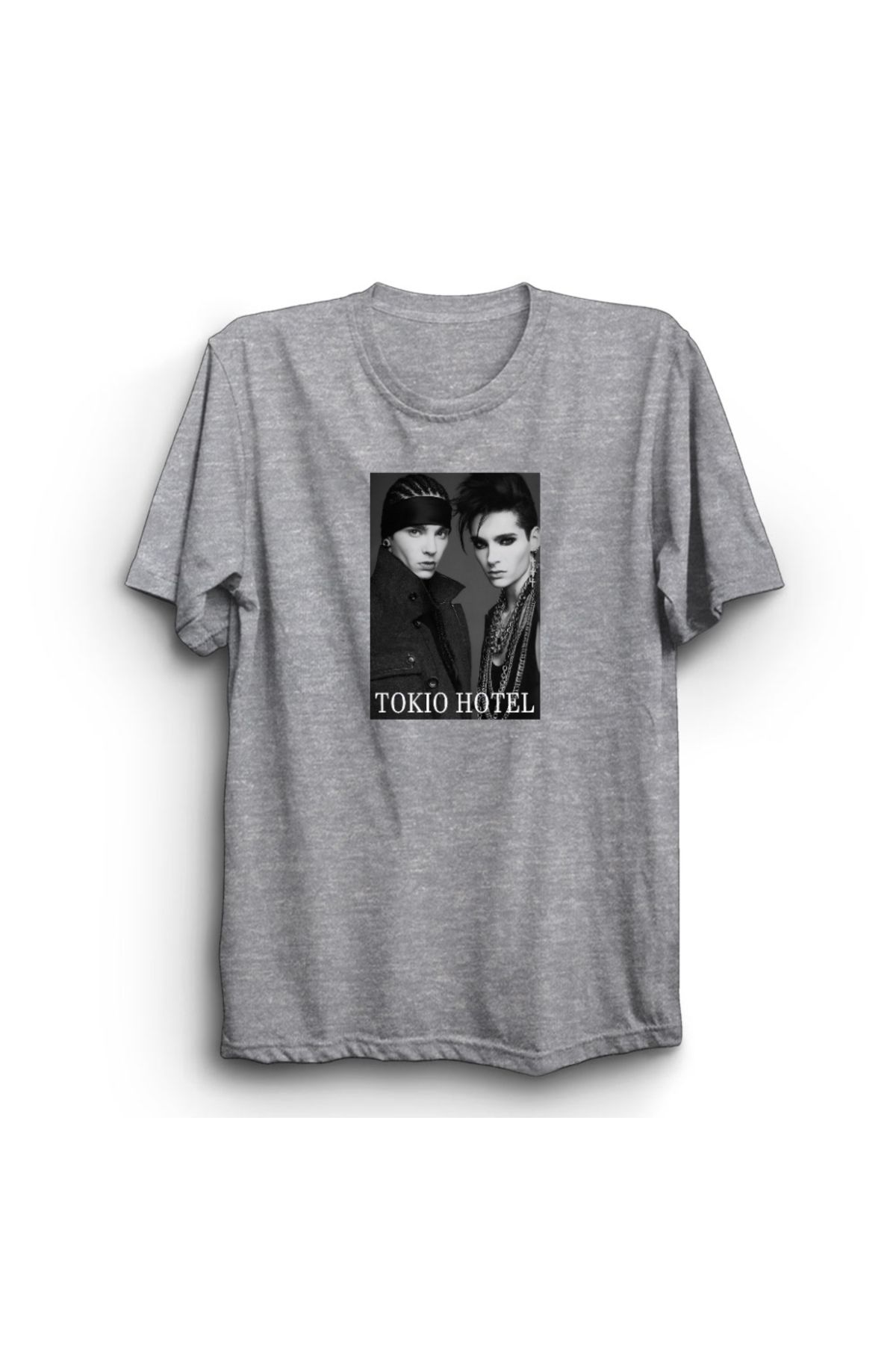 The Fame Bill and Tom Kaulitz, Tokio Hotel, Retro, Rock Music, Unisex, %100 Pamuk Tişört