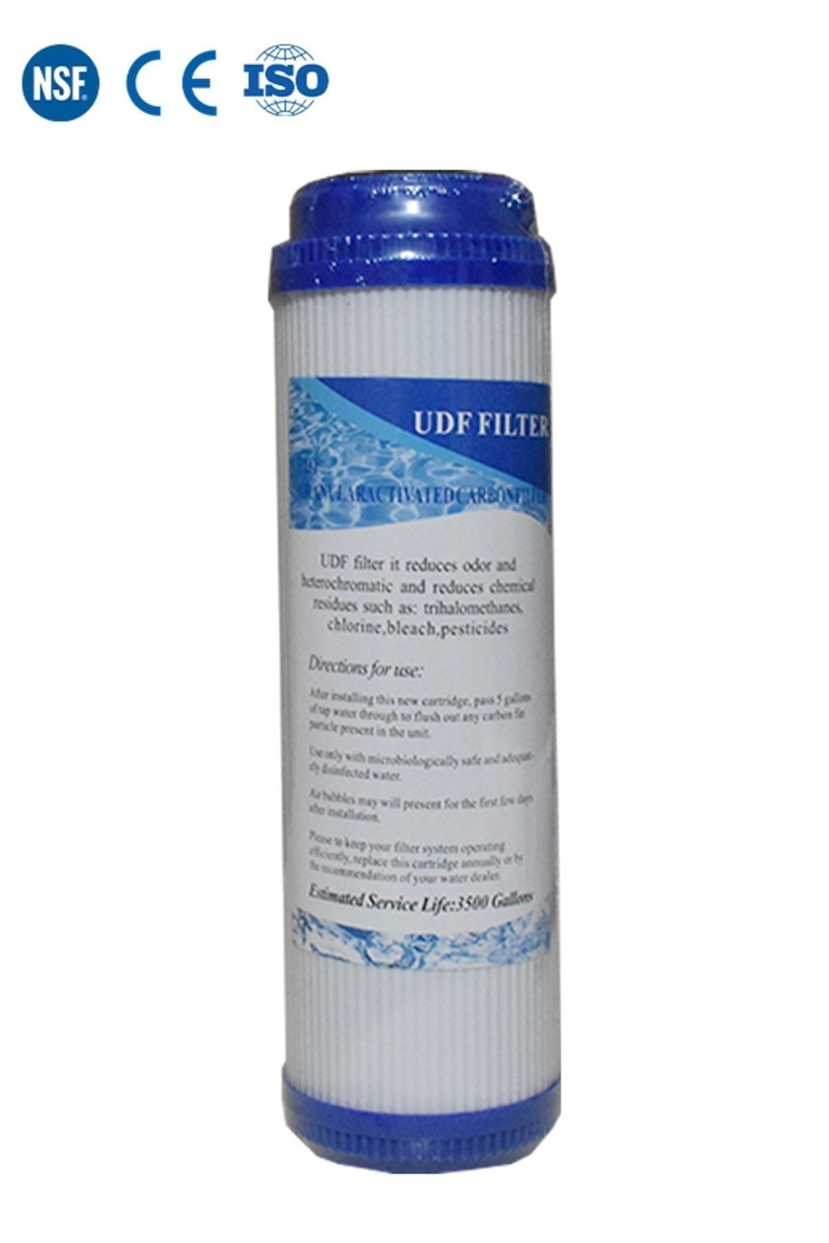 Filter Store Açık Kasa Su Arıtma Cihazı 10" Inc Udf Gac Karbon Filtre