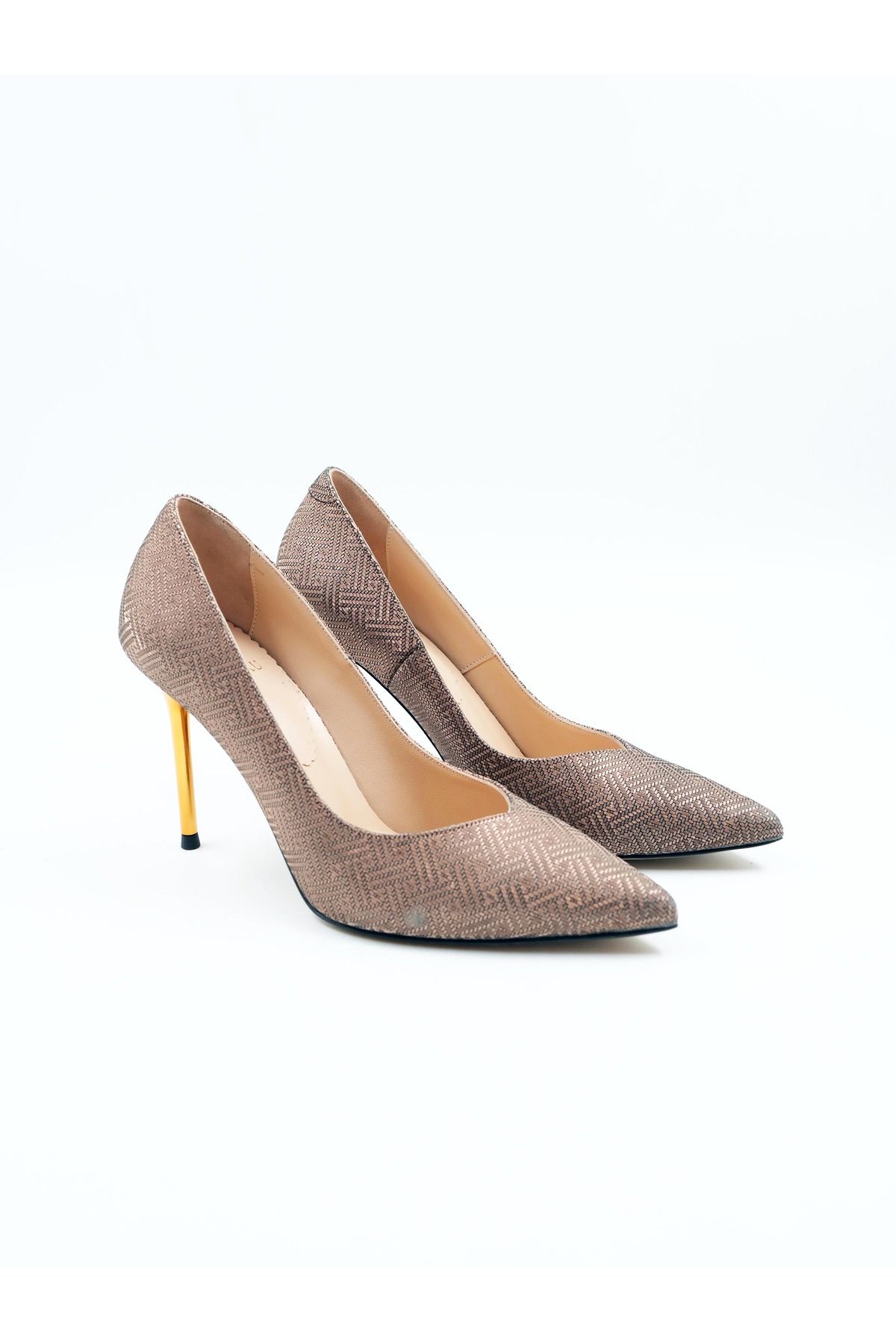 Tenau Kadın Hakiki Deri Stiletto
