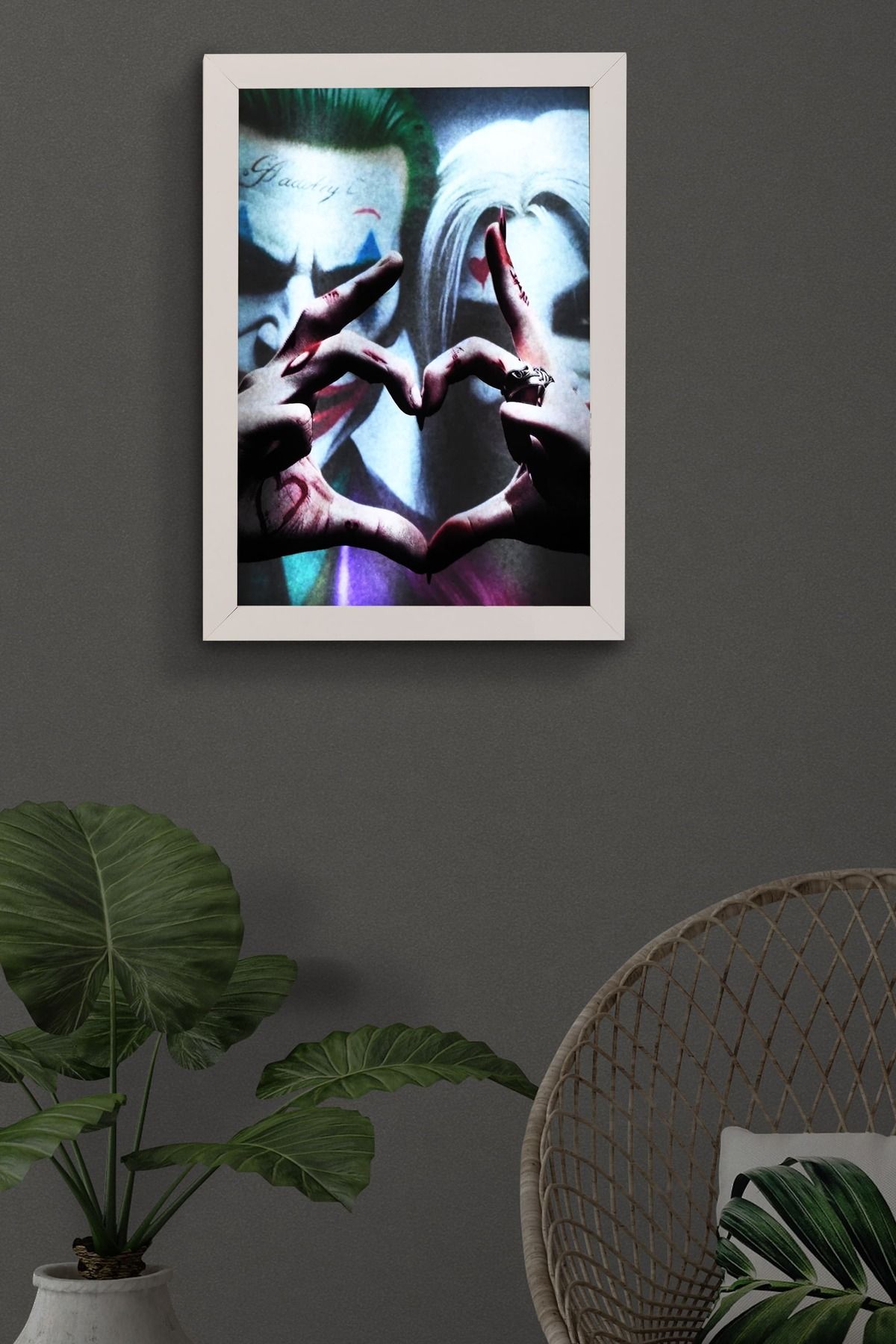 Trend Kitchen Dekoratif Led Işıklı Adaptörlü 3D Tablo