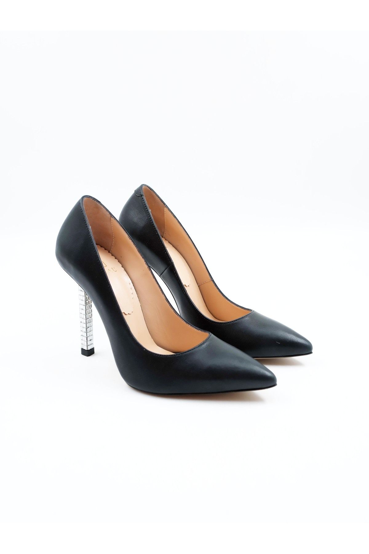 Tenau Kadın Deri Stiletto