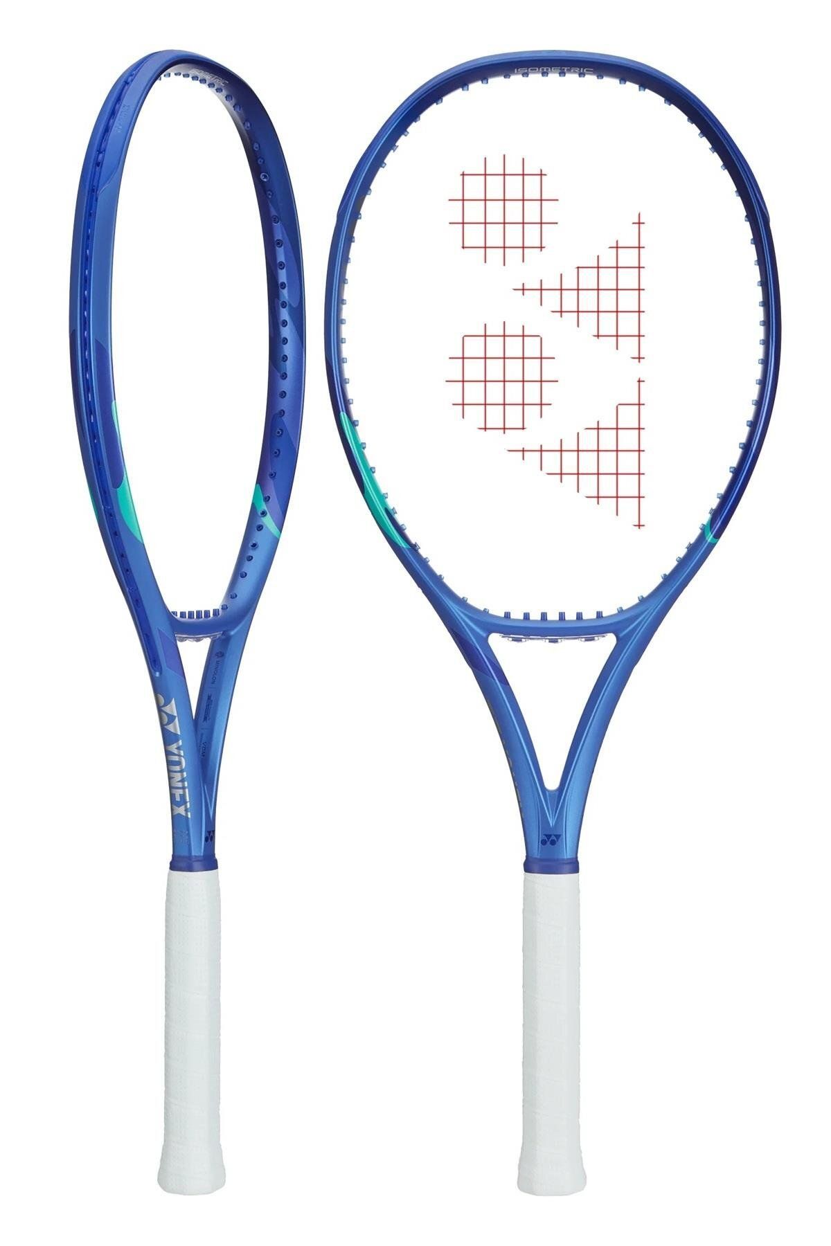 YONEX Ezone 100L 285 gr Lapis Mavi Yetişkin Performans Tenis Raketi (27"/ L2)