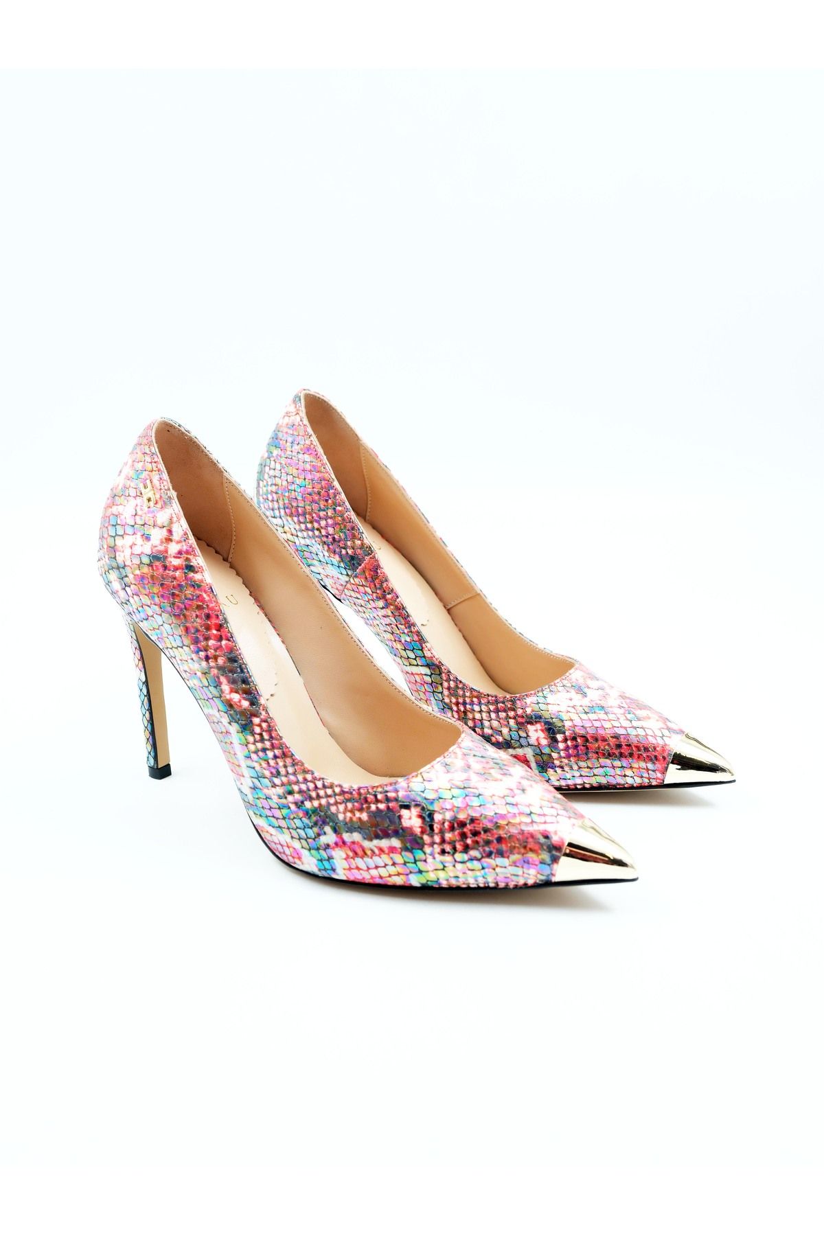 Tenau Kadın Hakiki Deri Stiletto