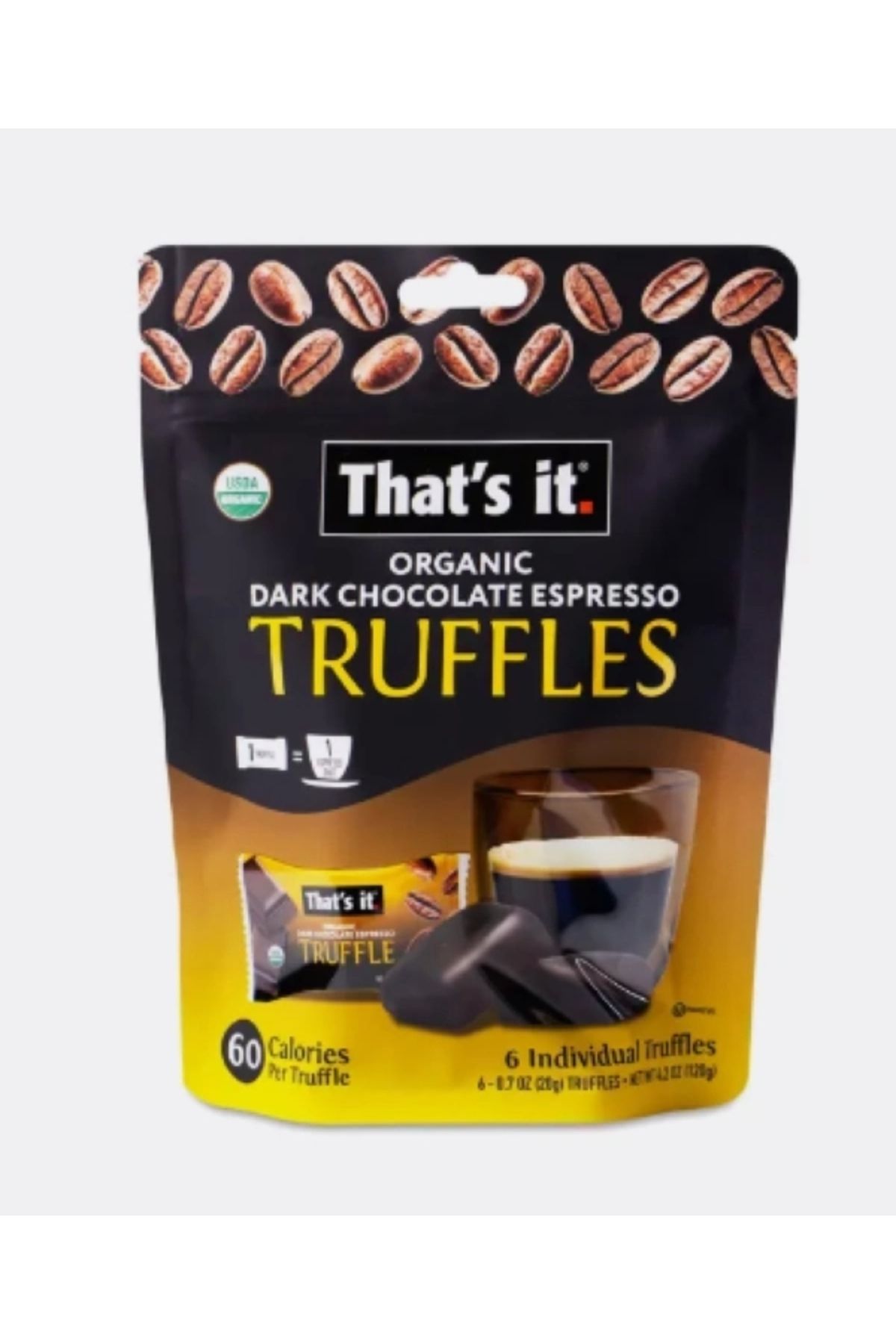 That's It That's İt Organıc Dark Chocolate Espresso Truffles 120 gr