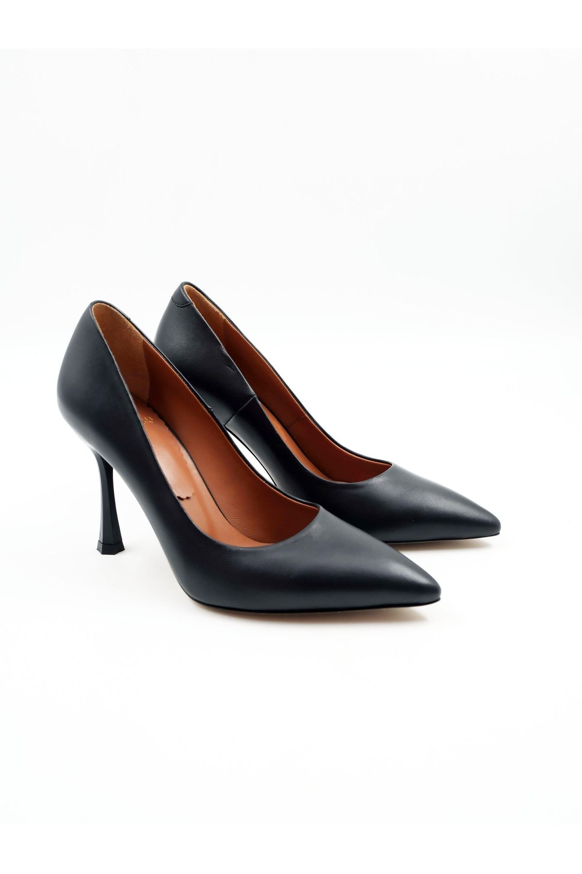 Tenau Kadın Hakiki Deri Stiletto