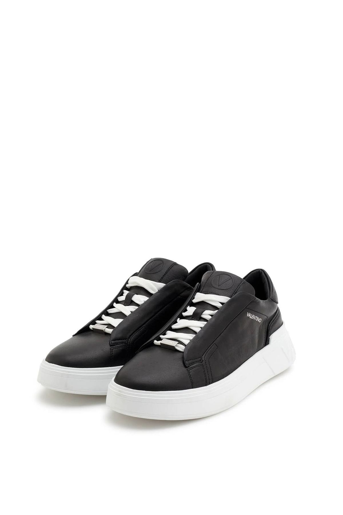 Valentino Kadın Rey Lace-Up Bağcıklı Sneakers - Siyah