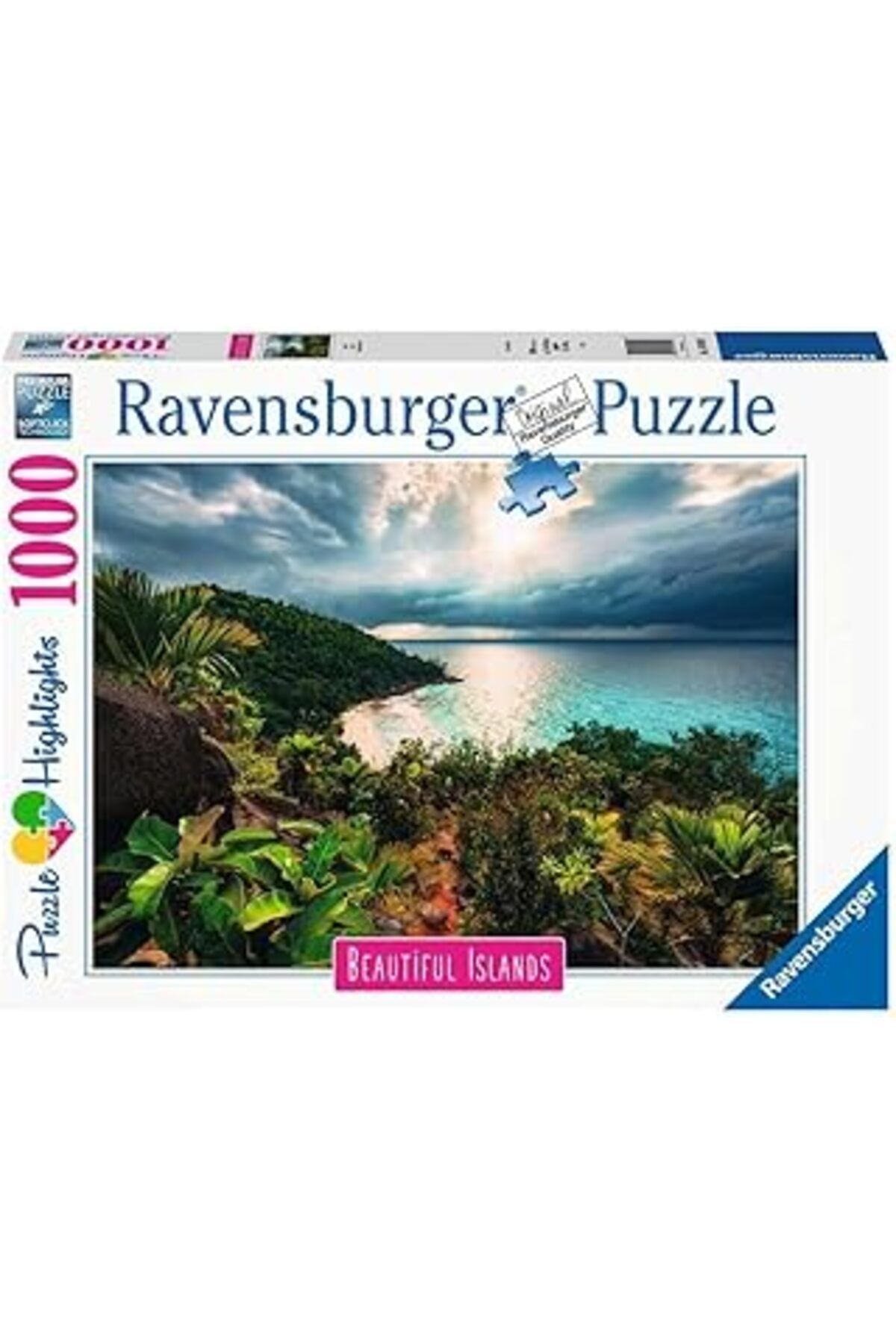 karadağsb Ravensburger 169108 Hawaii Puzzle, 1000 Parça, Çok Renkli