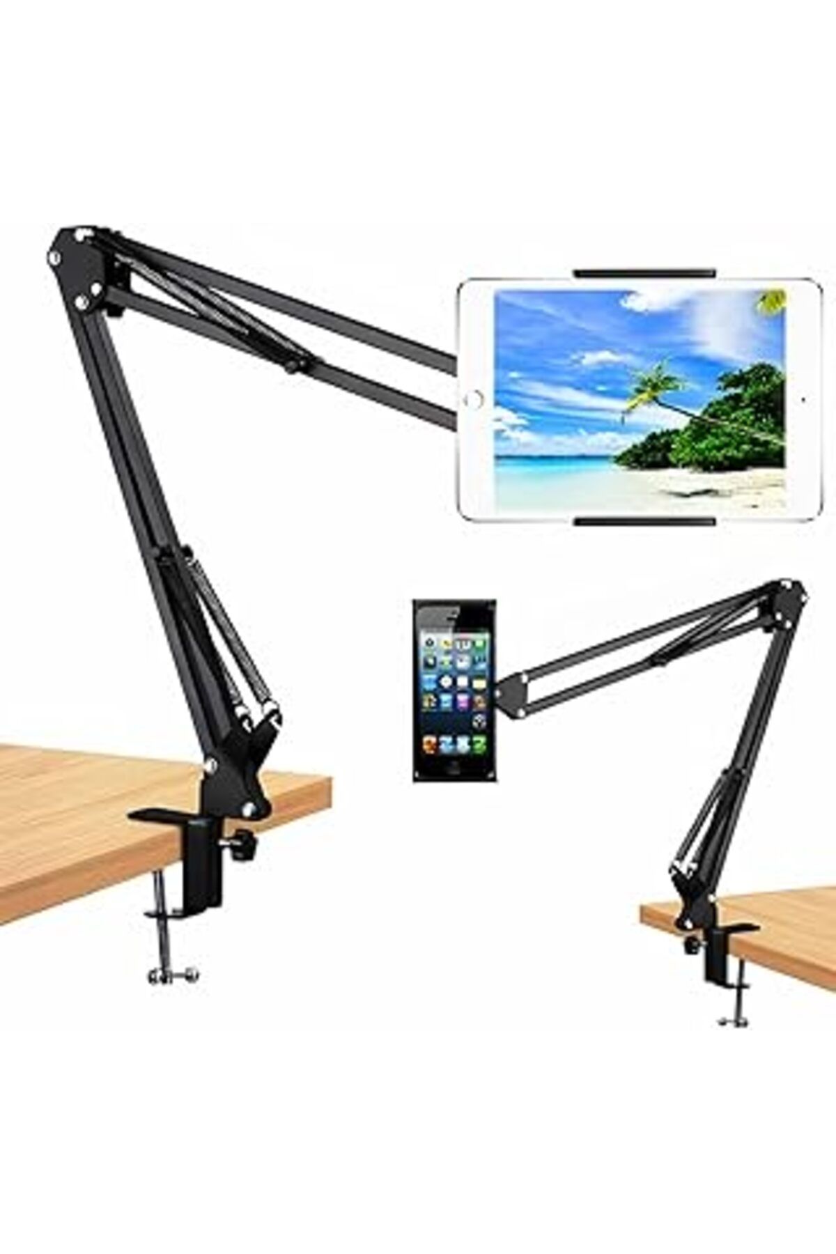 karadağsb Kyrotech 2 In 1 Akrobat Tablet Ve Telefon Standı, Multi Set, 360 Derece Dönebilme Özelliği, Telefon