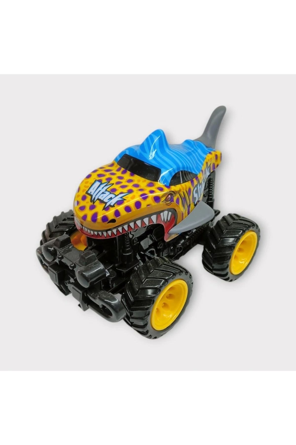 Tolzan Sürtmeli Buggy Köpekbalığı Araba - Sarı