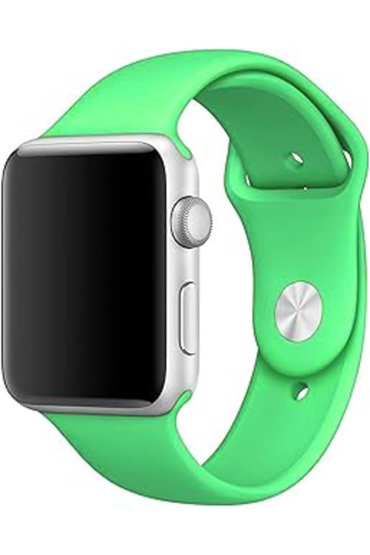 karadağsb Microsonic Apple Watch Series 3 38Mm Kordon Activeflex Wristband Black Unity (Apple Watch Series 3