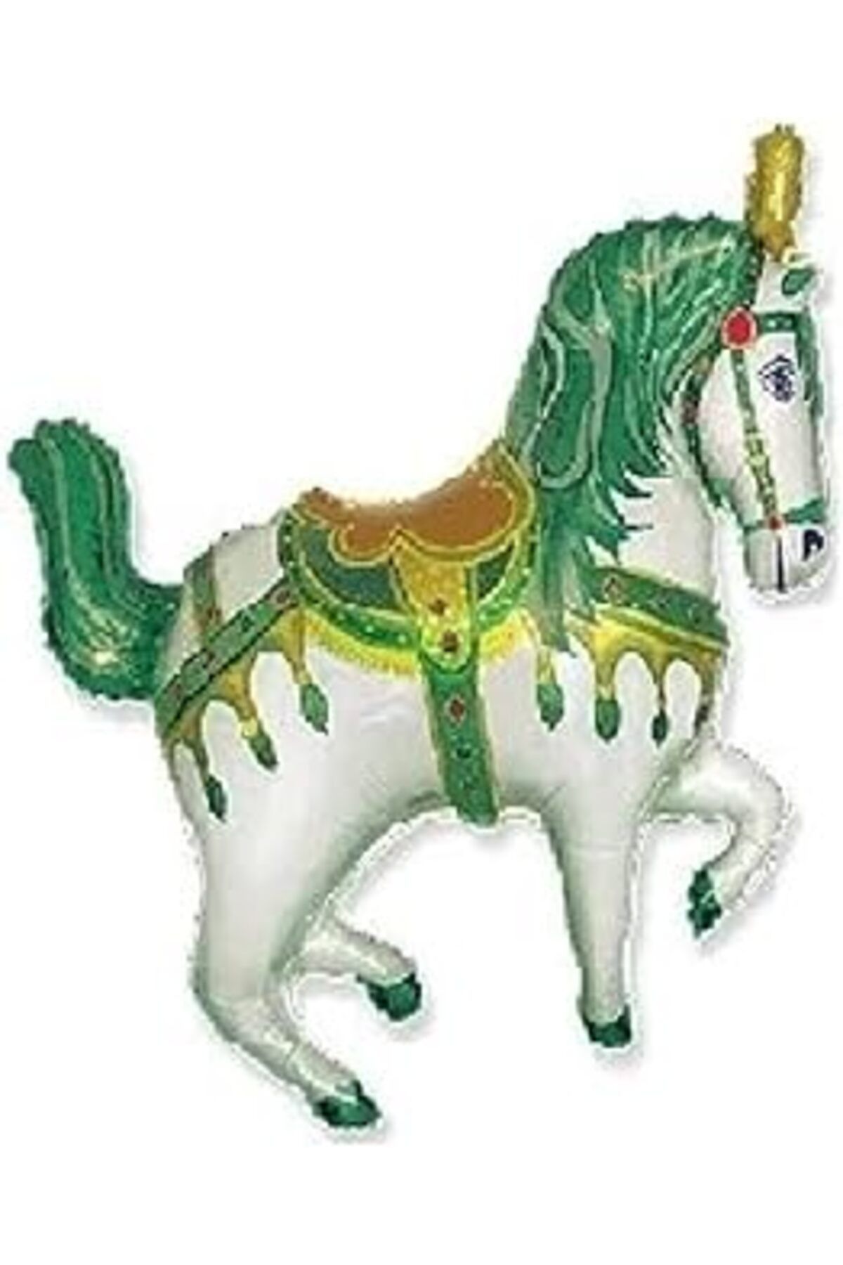 karadağsb Red Castle S.S- Horse Faır Green Balon (Fm) 10 Adet