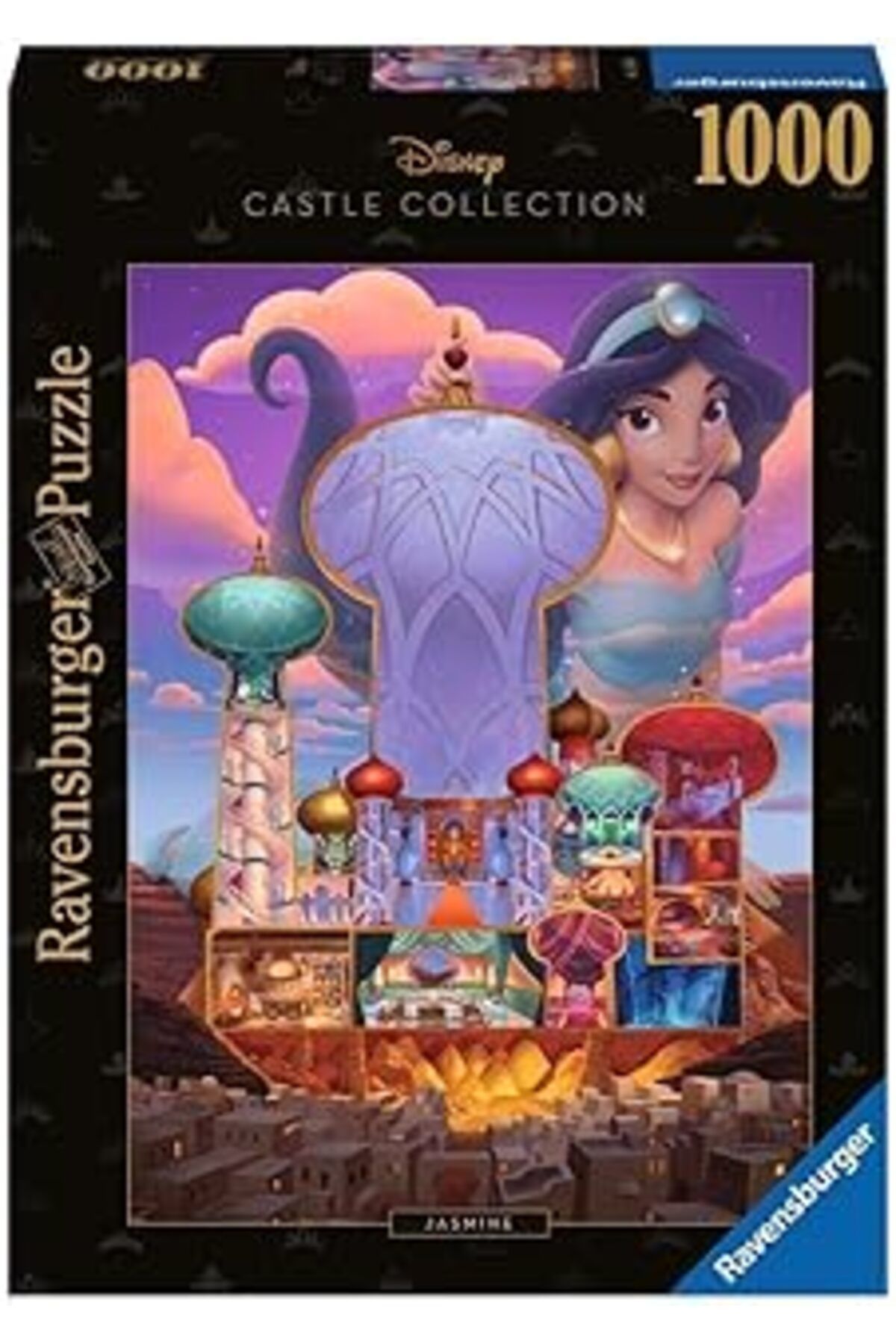 karadağsb Ravensburger Disney Kalesi Yapboz: Yasemin Sürümü | 1000 Parça Yapboz | Benzersiz Softclick Teknolo