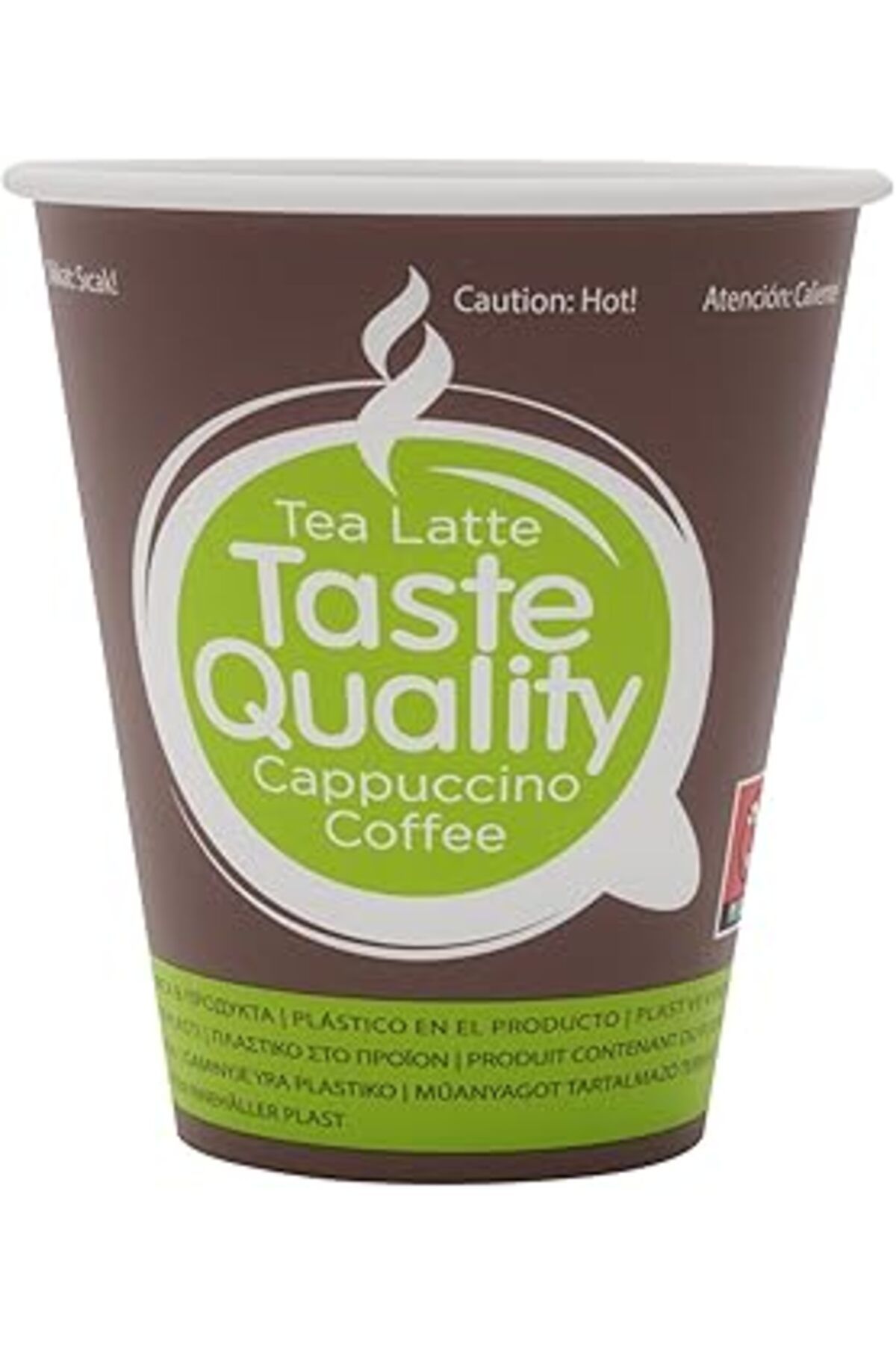 karadağsb Cuptoyou 100 Parça Tek Kullanımlık Karton Bardak 6 Oz, Otomat Bardakları 150 Ml, Taste Quality Küçü