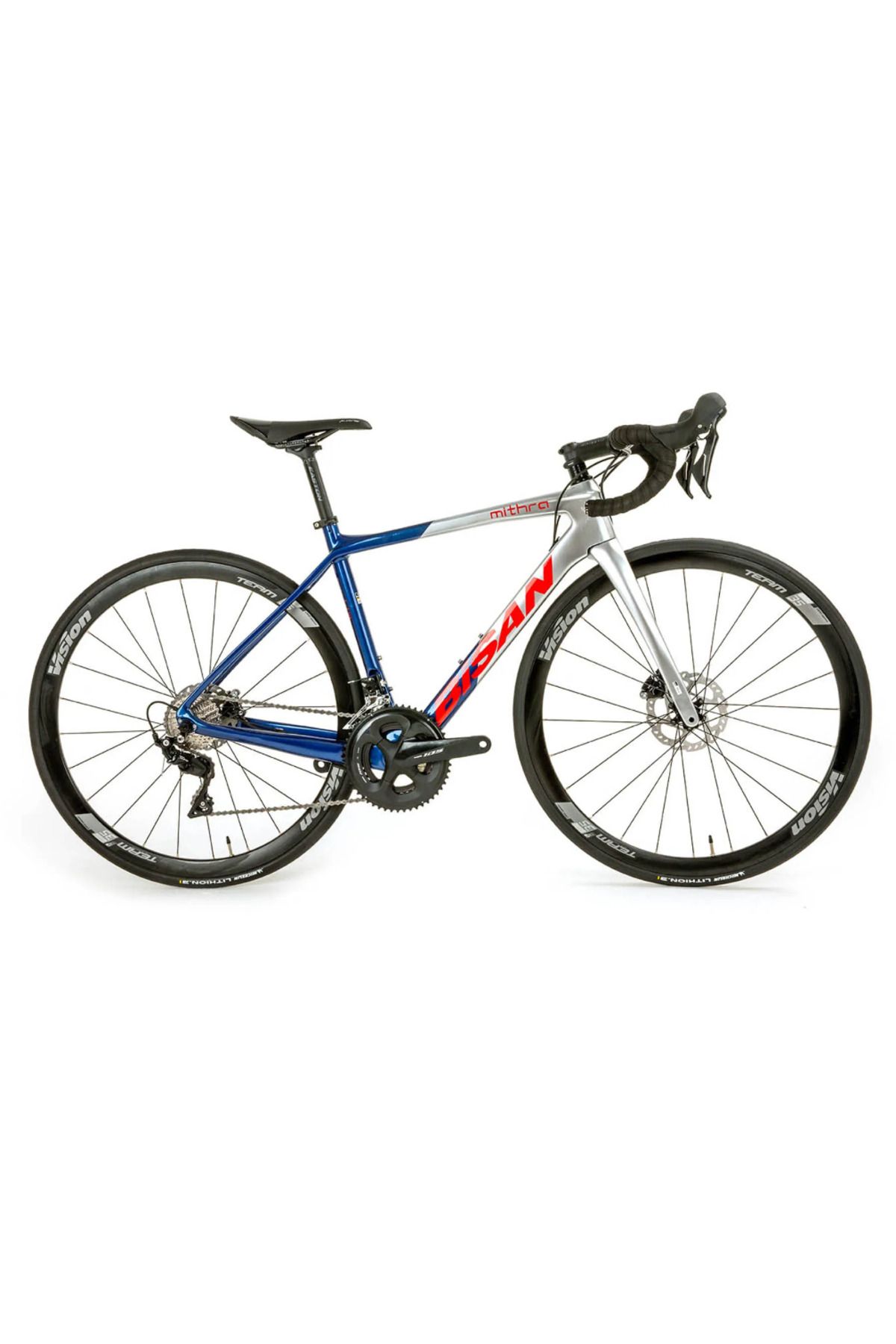 Bisan Mithra Disc 105 Yol Bisikleti Gri-Lacivert 51 cm